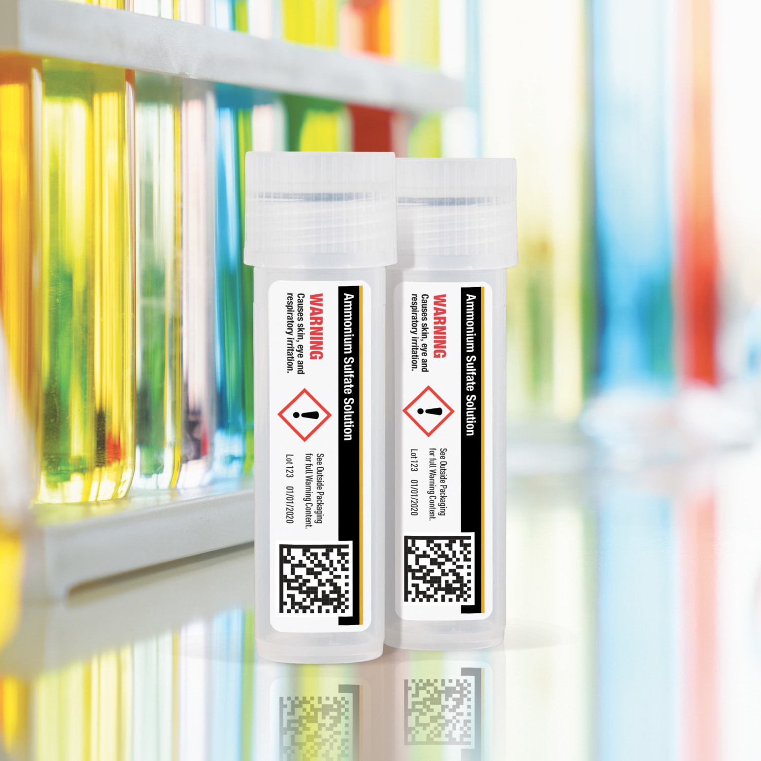 Avery Ultra Duty Permanent GHS Chemical Labels, 97177-WMUI250, Rectangle, 2/3in x 1-3/4in, White, Pack Of 15,000 - Image 4