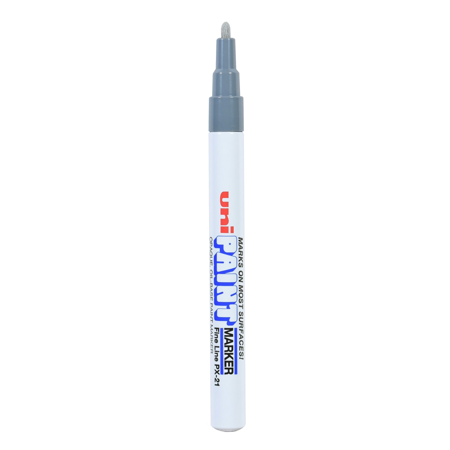 Uni-Paint Markers, Medium Point, Silver, Pack Of 12 - Image 5