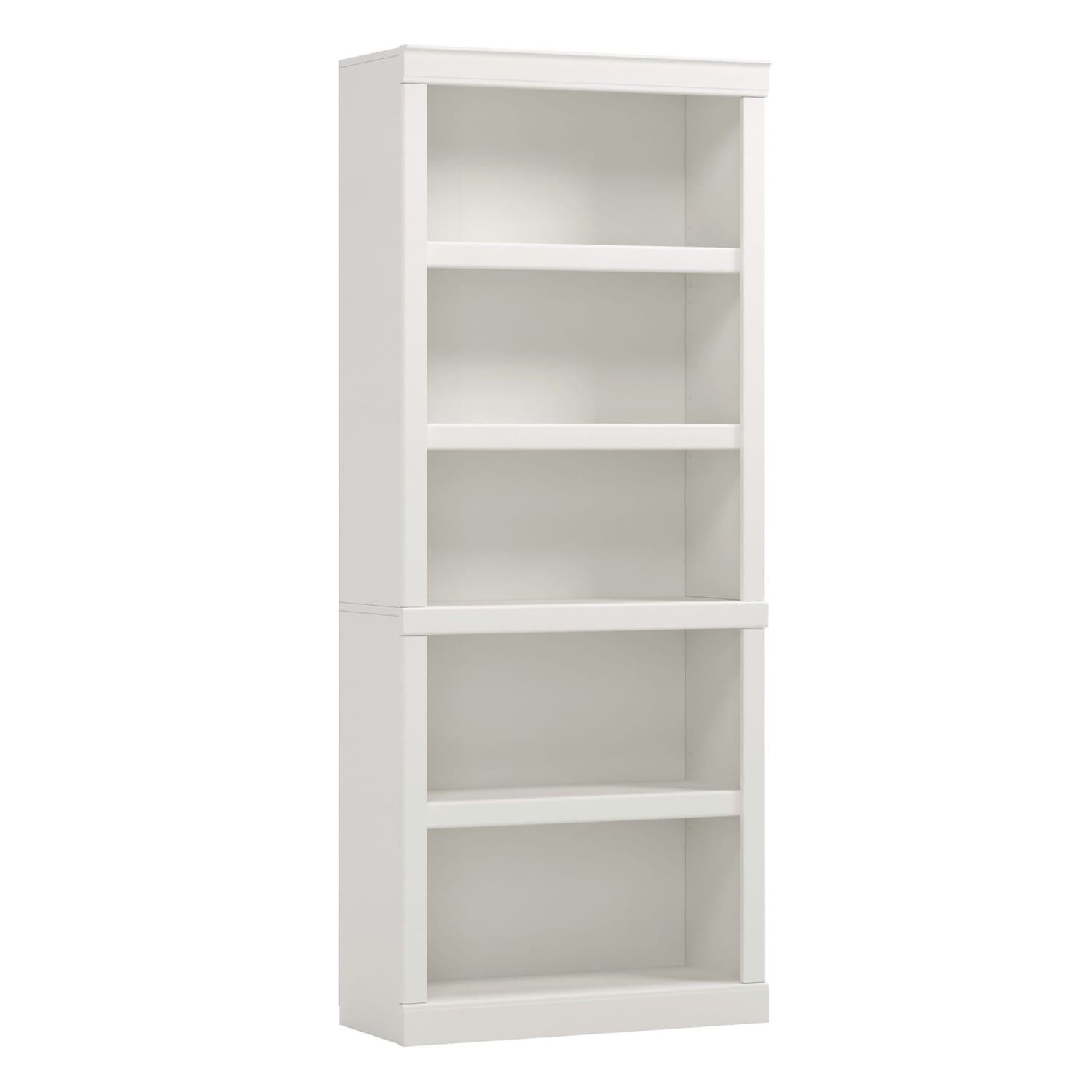 Realspace 72inH 5-Shelf Bookcase, Arctic White - Image 3