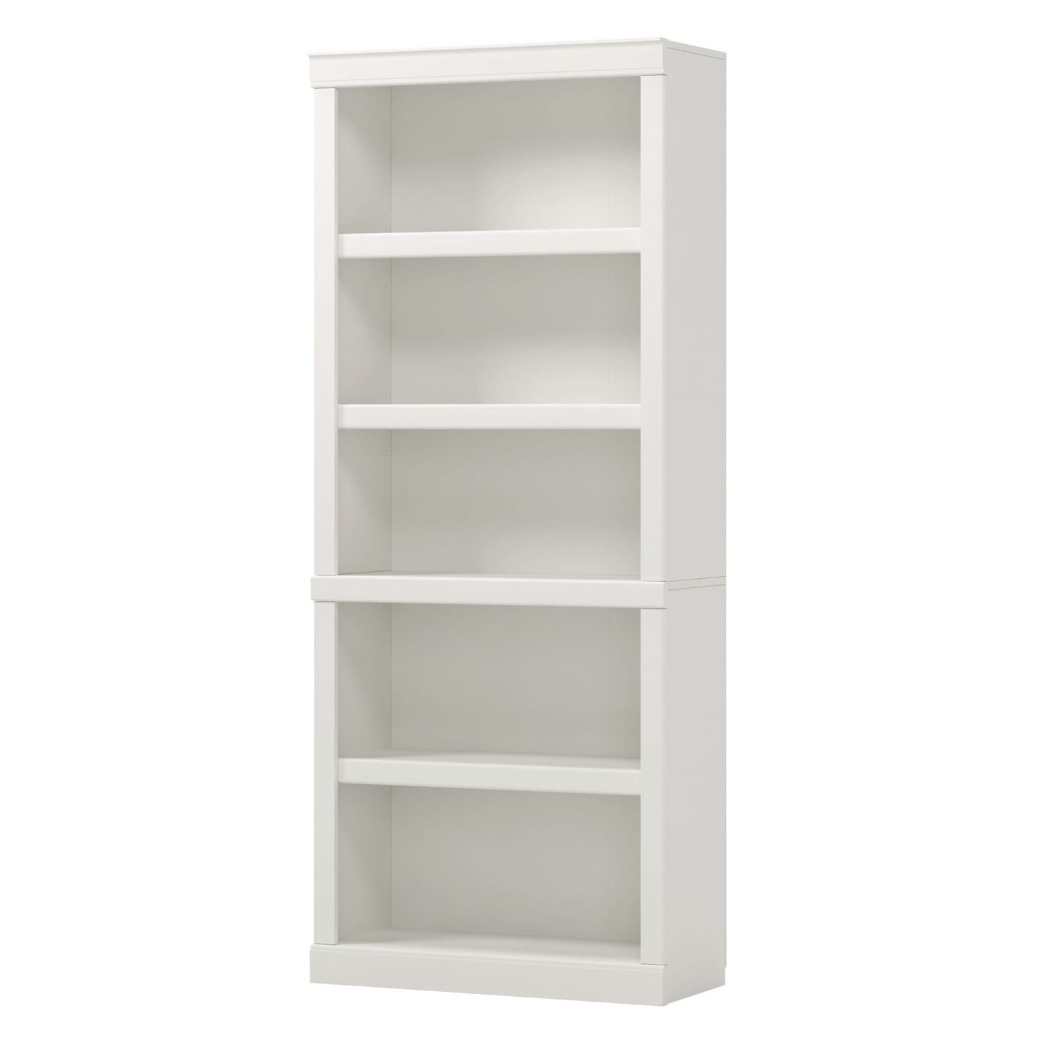 Realspace 72inH 5-Shelf Bookcase, Arctic White - Image 4