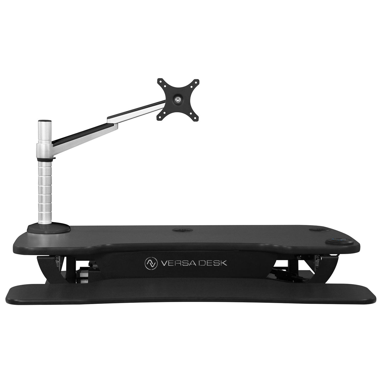 VersaDesk OmniView Single Monitor Arm, Silver - Image 3