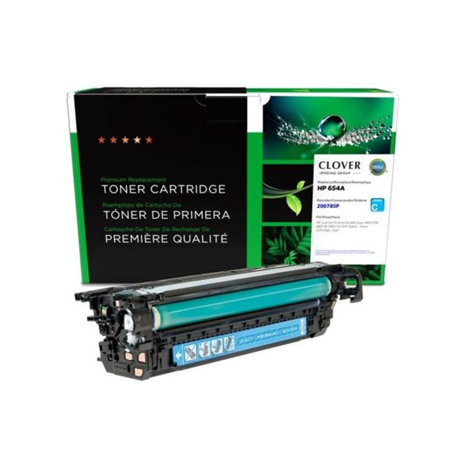 Office Depot Remanufactured Cyan Toner Cartridge Replacement For HP 654A, CF331A, OD654AC - Image 6