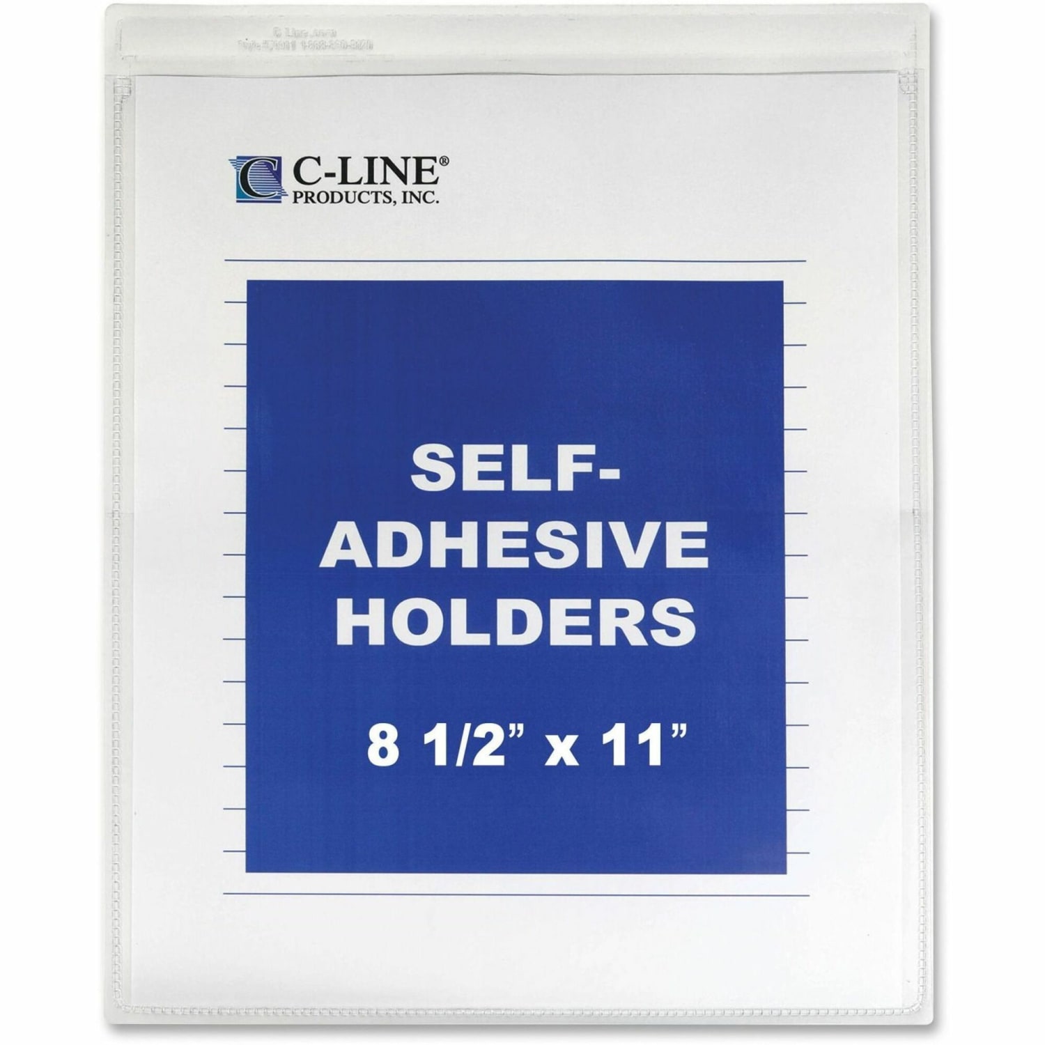 C-Line Self-Adhesive Seal Shop Ticket Holders, 9in x 12in, Box Of 50 - Image 3