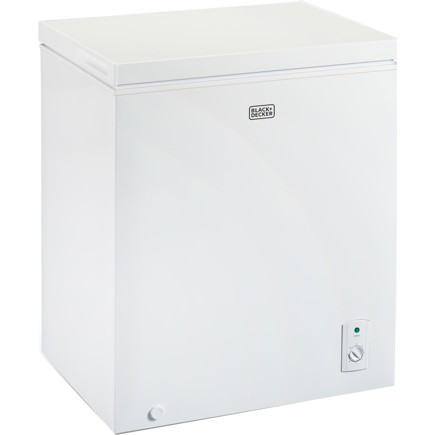 Black+Decker Chest Freezer, 5.1 Cu. Ft., White
