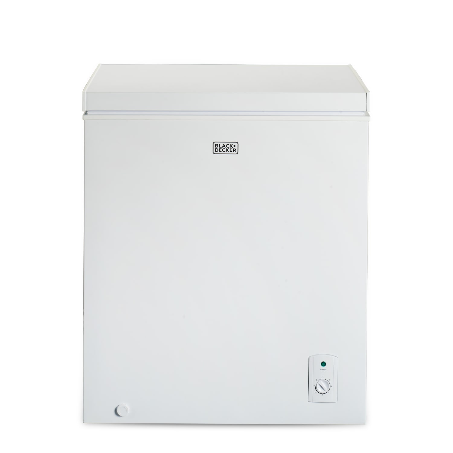 Black+Decker Chest Freezer, 5.1 Cu. Ft., White - Image 3