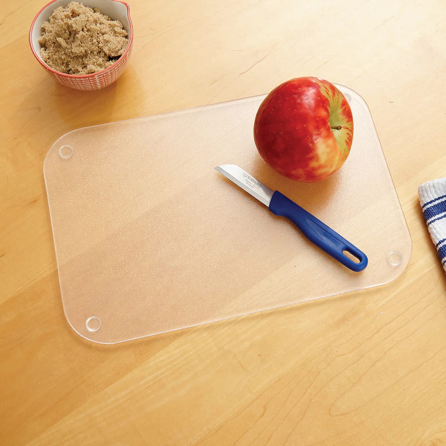 Better Houseware Medium Acrylic Cutting Board, 12in x 8in, Frosted - Image 5