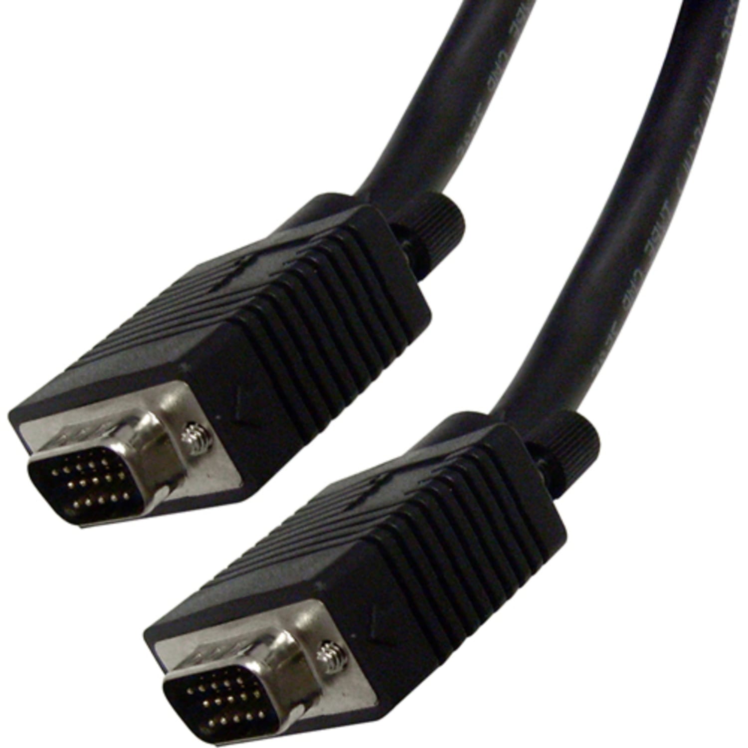 4XEM High-Resolution Coax Male to Male VGA Cable, 35ft, Black