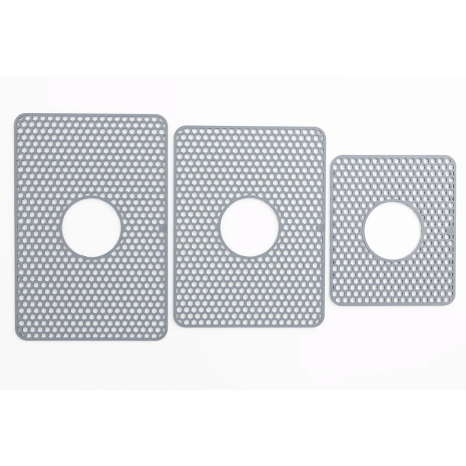 Better Houseware Silicone Sink Mat, Medium, Gray - Image 5
