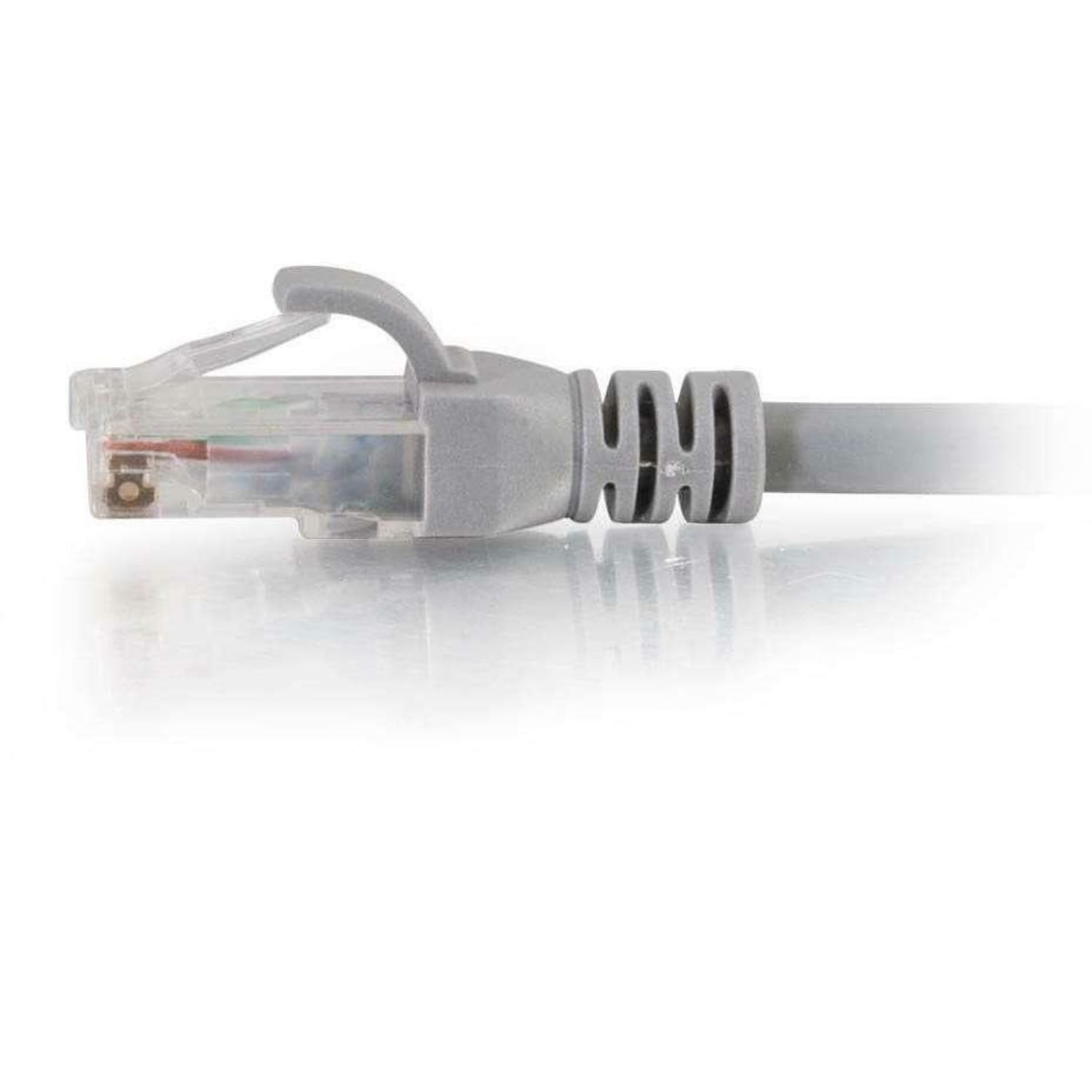 C2G 7ft Cat6 Snagless UTP Unshielded Ethernet Network Patch Cable (TAA) - Gray - Patch cable - TAA Compliant - 10304 - Image 3