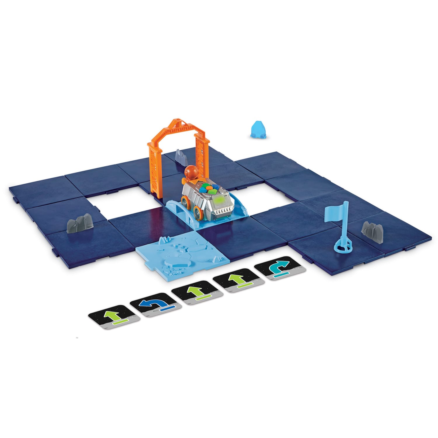 Learning Resources Space Rover Coding Set, Deluxe, All Ages, Set Of 54 Pieces - Image 4
