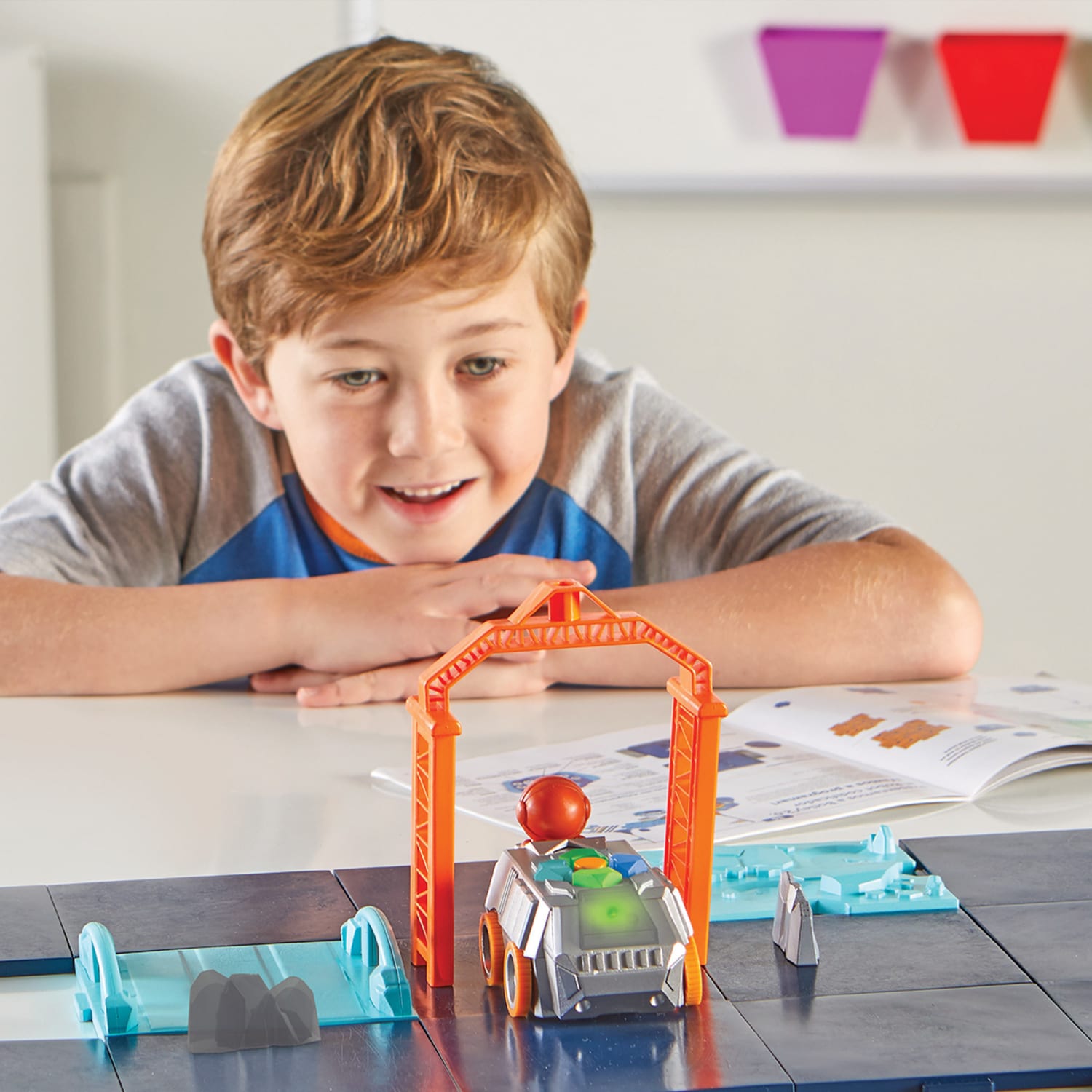 Learning Resources Space Rover Coding Set, Deluxe, All Ages, Set Of 54 Pieces - Image 6