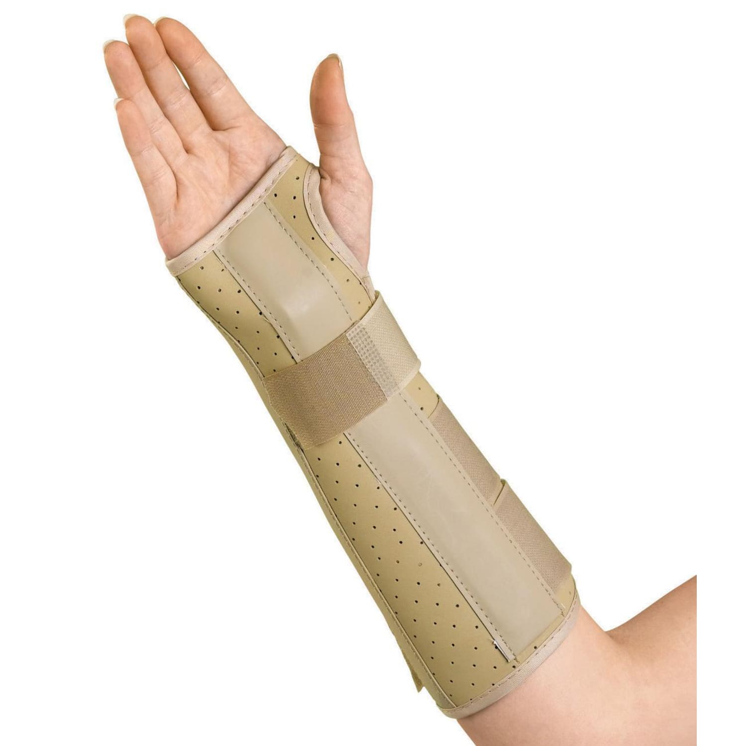 Medline Vinyl Wrist & Forearm Splint, Right, Large