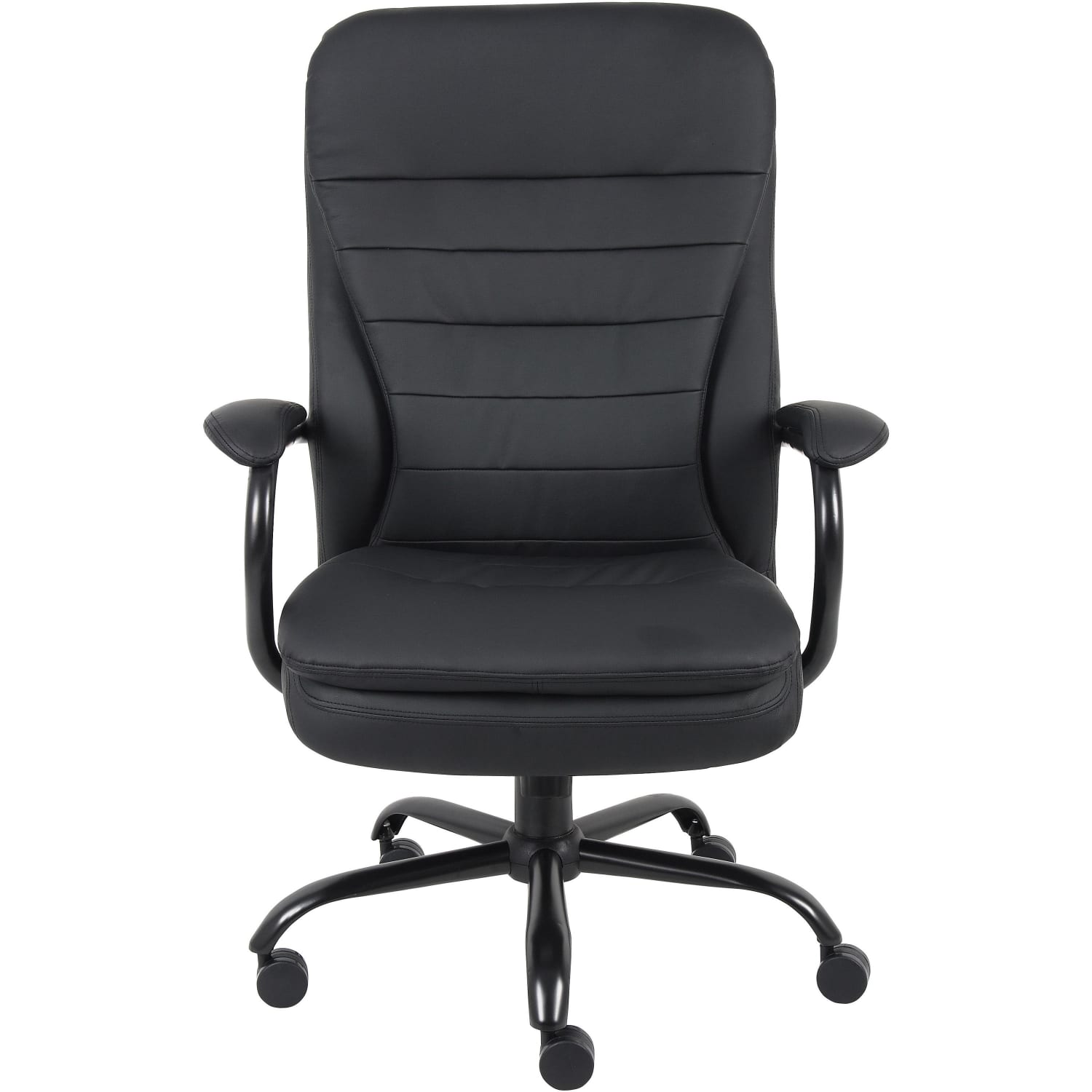 Lorell Big Tall Double Cushion Ergonomic Bonded Leather Executive Chair Black PopularChairscom Lorell Big Tall Double Cushion Ergonomic Bonded Leather Executive Chair Black PopularChairscom