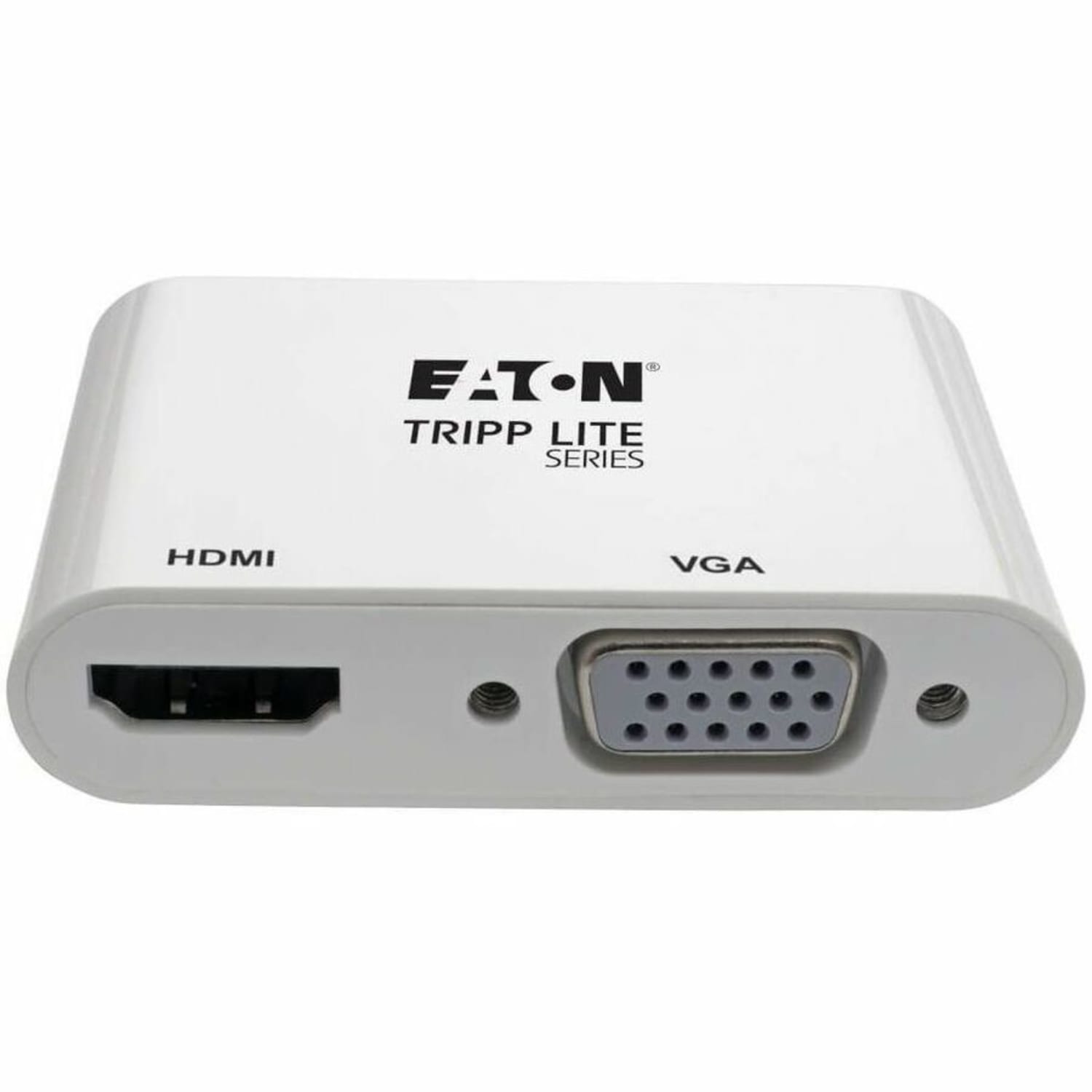 Eaton Tripp Lite Series USB 3.1 Gen 1 USB-C to HDMI/VGA 4K Adapter (M/2xF), Thunderbolt 3 Compatible, 4K @30Hz - U44406NHV4K - Image 4