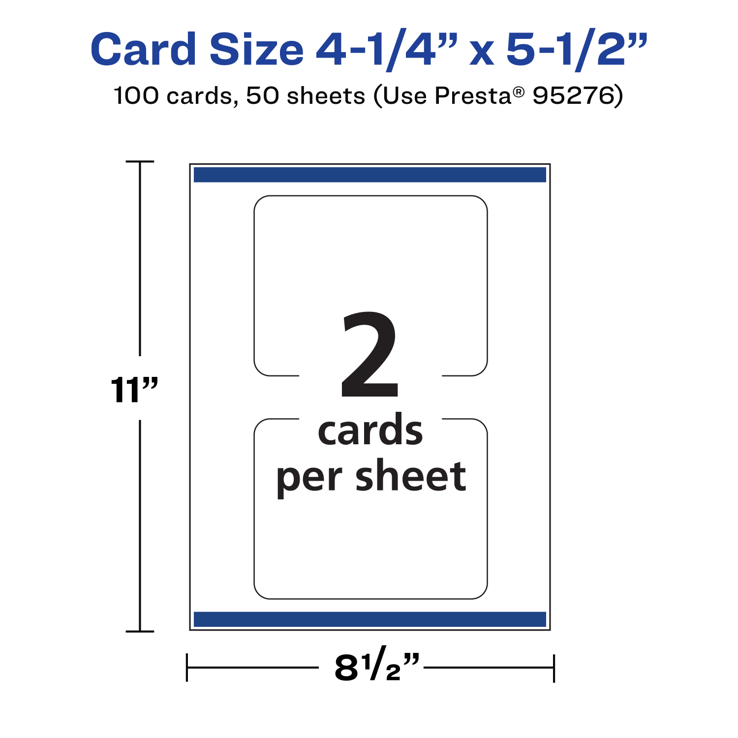 Avery Printable Postcards With Sure Feed Technology, 95276-GWC50, Rectangle Rounded Corner, 4.25in x 5.5in, Glossy White, Pack Of 100 - Image 6