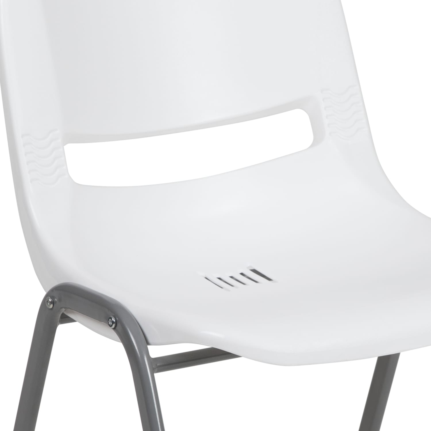 Flash Furniture HERCULES Series Ergonomic Shell Stack Chair White PopularChairscom Flash Furniture HERCULES Series Ergonomic Shell Stack Chair White PopularChairscom