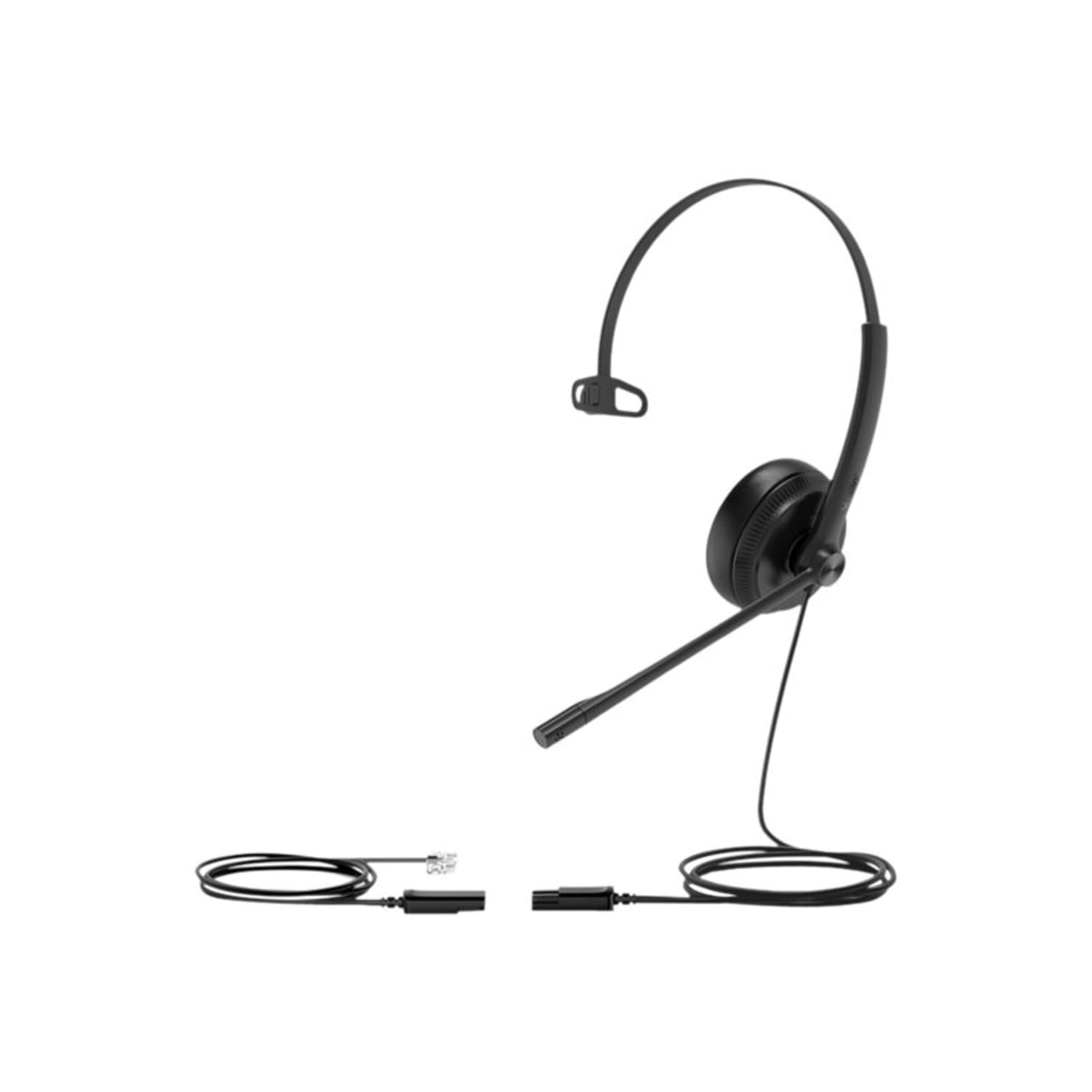 Yealink Mono Wired Headset With QD To RJ Port, Black, YEA-YHS34-MONO - Image 3
