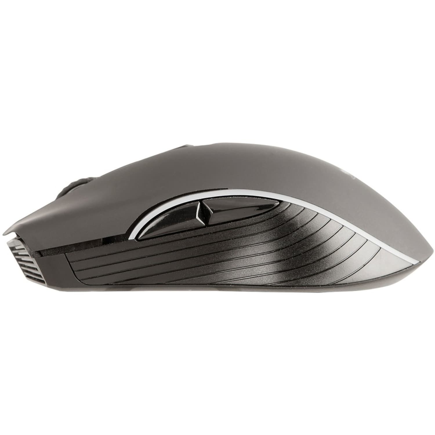 Urban Factory ONLEE: Bluetooth 2.4 GHz Ambidextrous Mouse With Rechargeable Battery - Optical - Wireless - Bluetooth/Radio Frequency - 2.40 GHz - Rechargeable - Black - USB - 2400 dpi - Scroll Wheel - 6 Button(s) - Symmetrical - Image 3