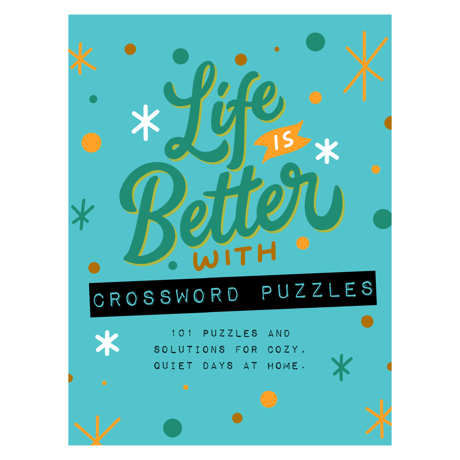 TF Publishing Crossword Puzzle Pad Books, Life Is Better, Set Of 2 Books - Image 6