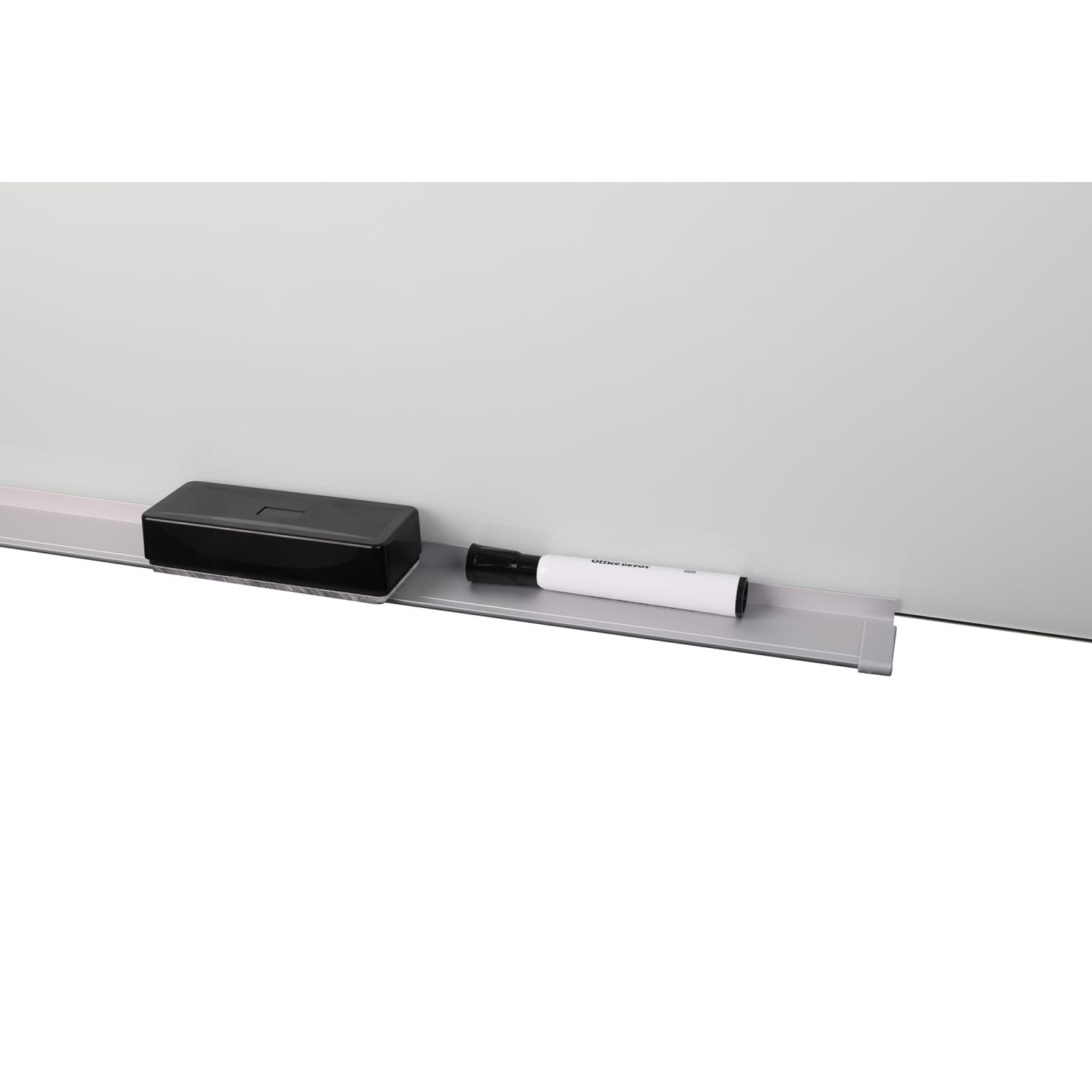 WorkPro Magnetic Glass Unframed Dry-Erase Whiteboard, 36in x 48in, White - Image 5