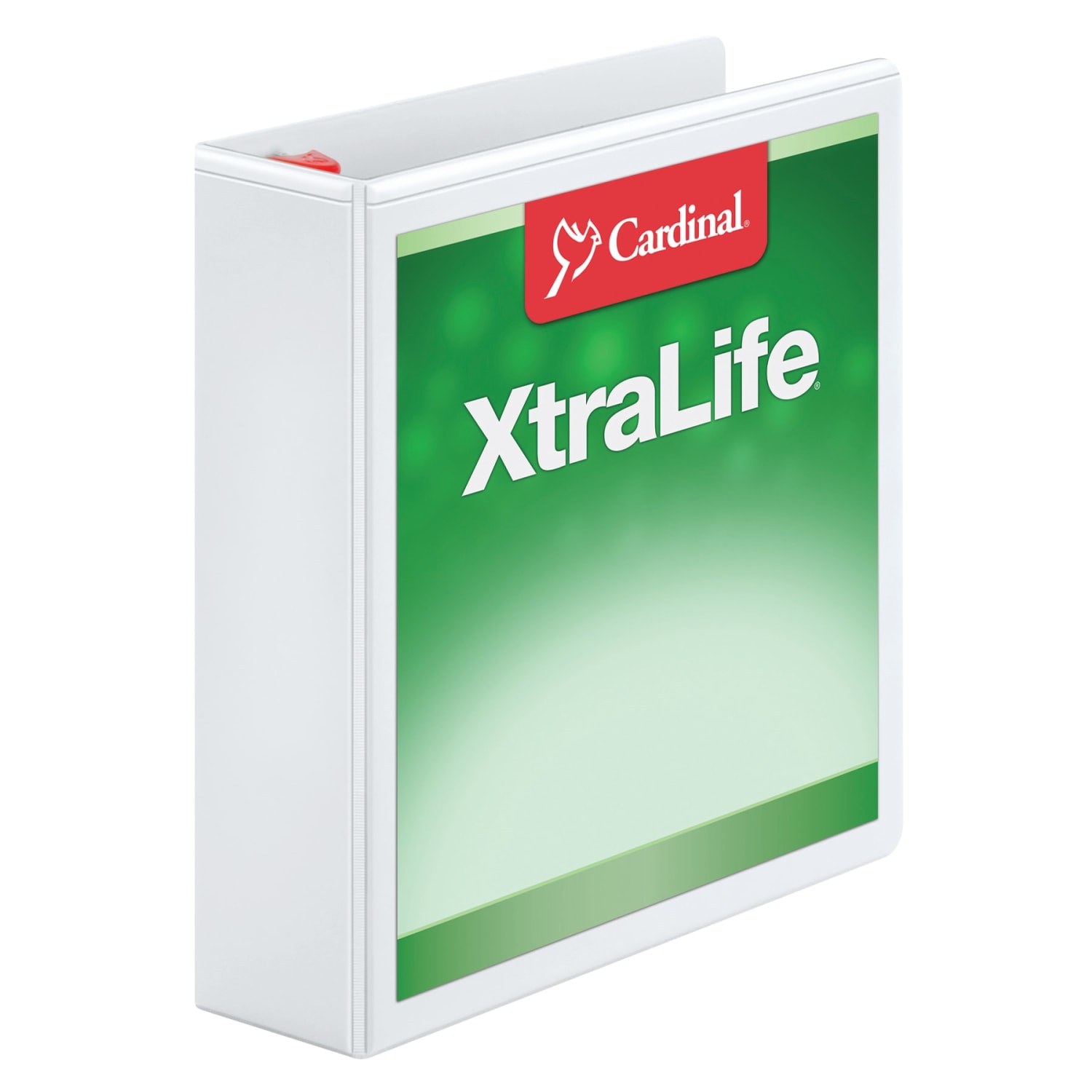 Cardinal XtraLife Locking Slant-D Ring 3-Ring Binder, 2in D-Rings, White - Image 3