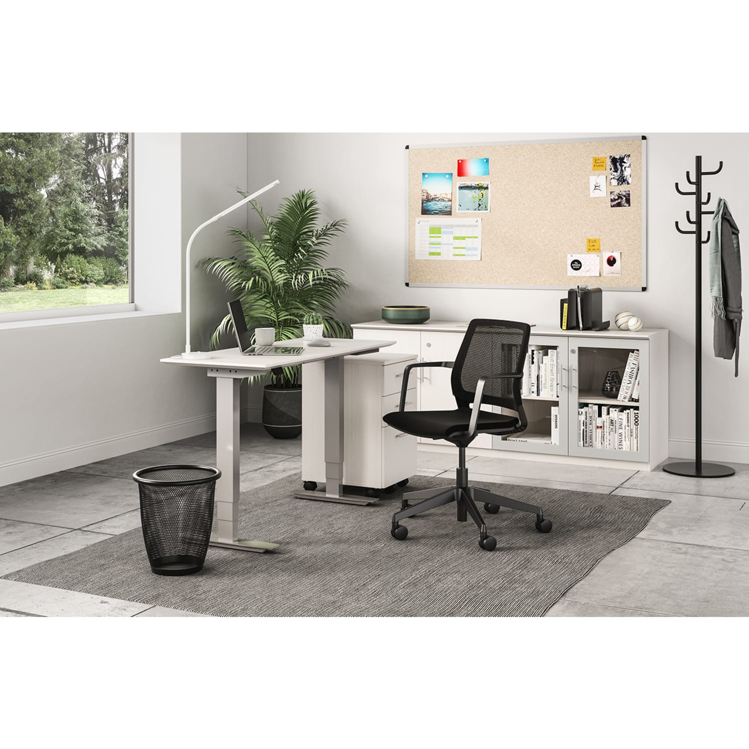 Safco Medina Mesh Mid Back Conference Chair Black PopularChairscom