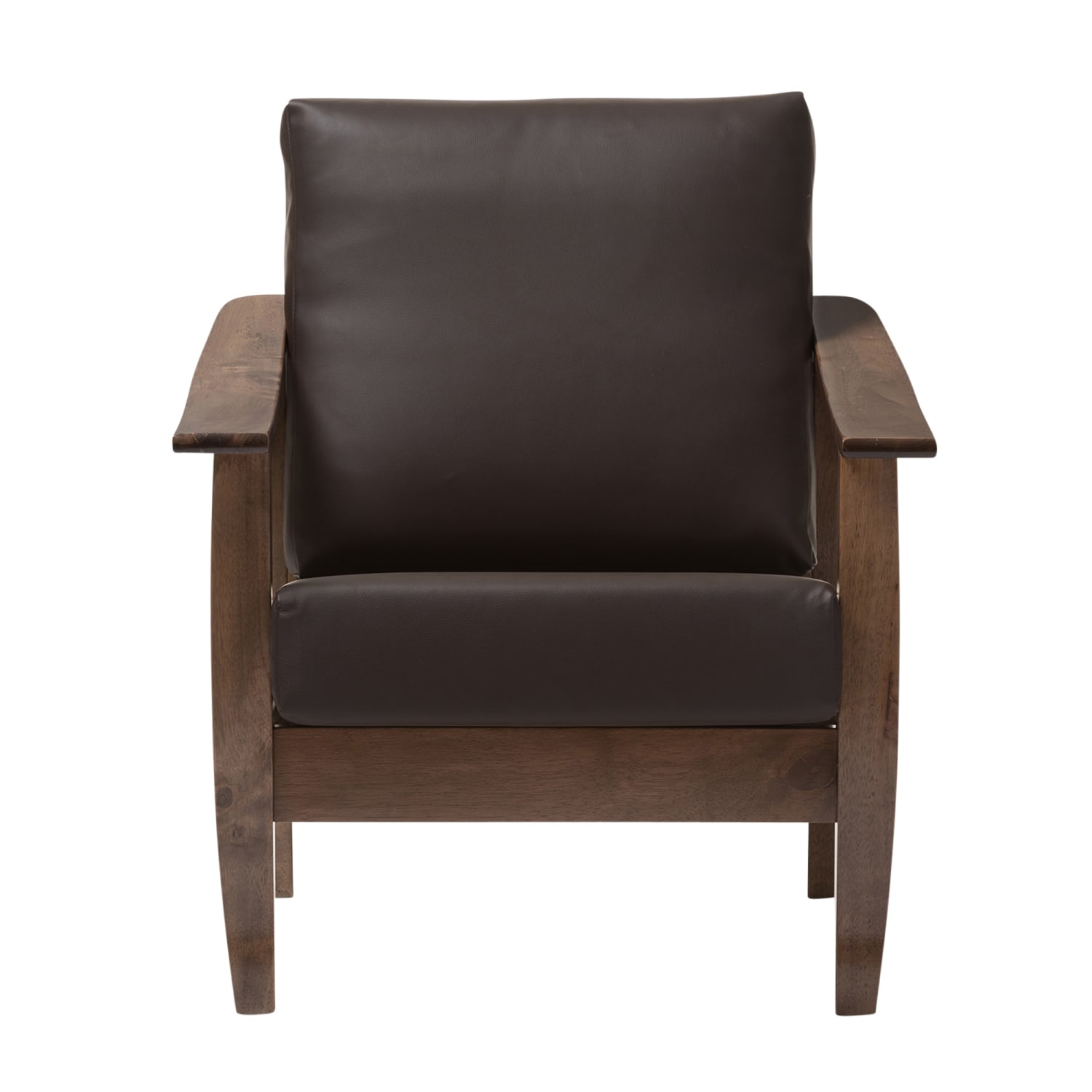 Baxton Studio Anton Lounge Chair Dark BrownDark Walnut PopularChairscom Baxton Studio Anton Lounge Chair Dark BrownDark Walnut PopularChairscom