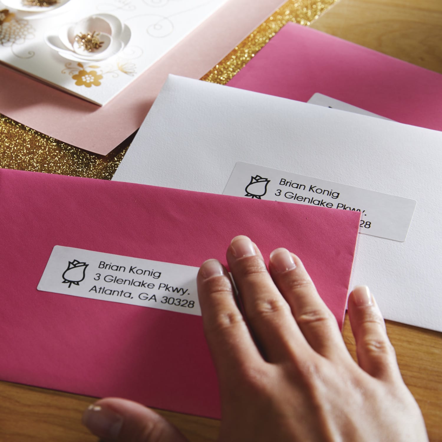 DYMO LW Address Label Rolls, 30252, Rectangular, 1 1/8in x 3 1/2in, White, 350 Labels Per Roll, Box Of 2 Rolls - Image 6