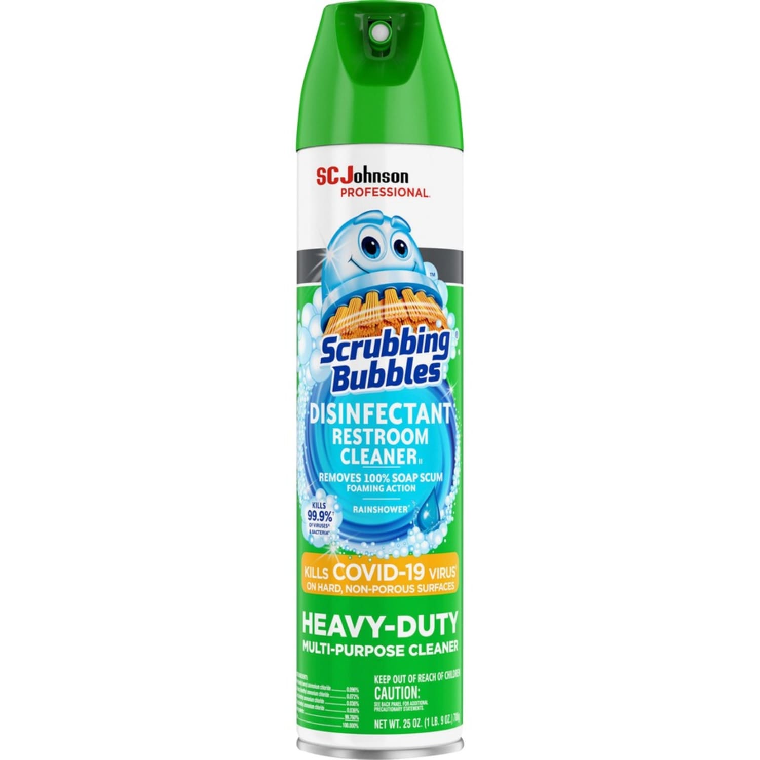 Scrubbing Bubbles Disinfectant Cleaner, 25 Oz, Carton Of 12 Cans - Image 3