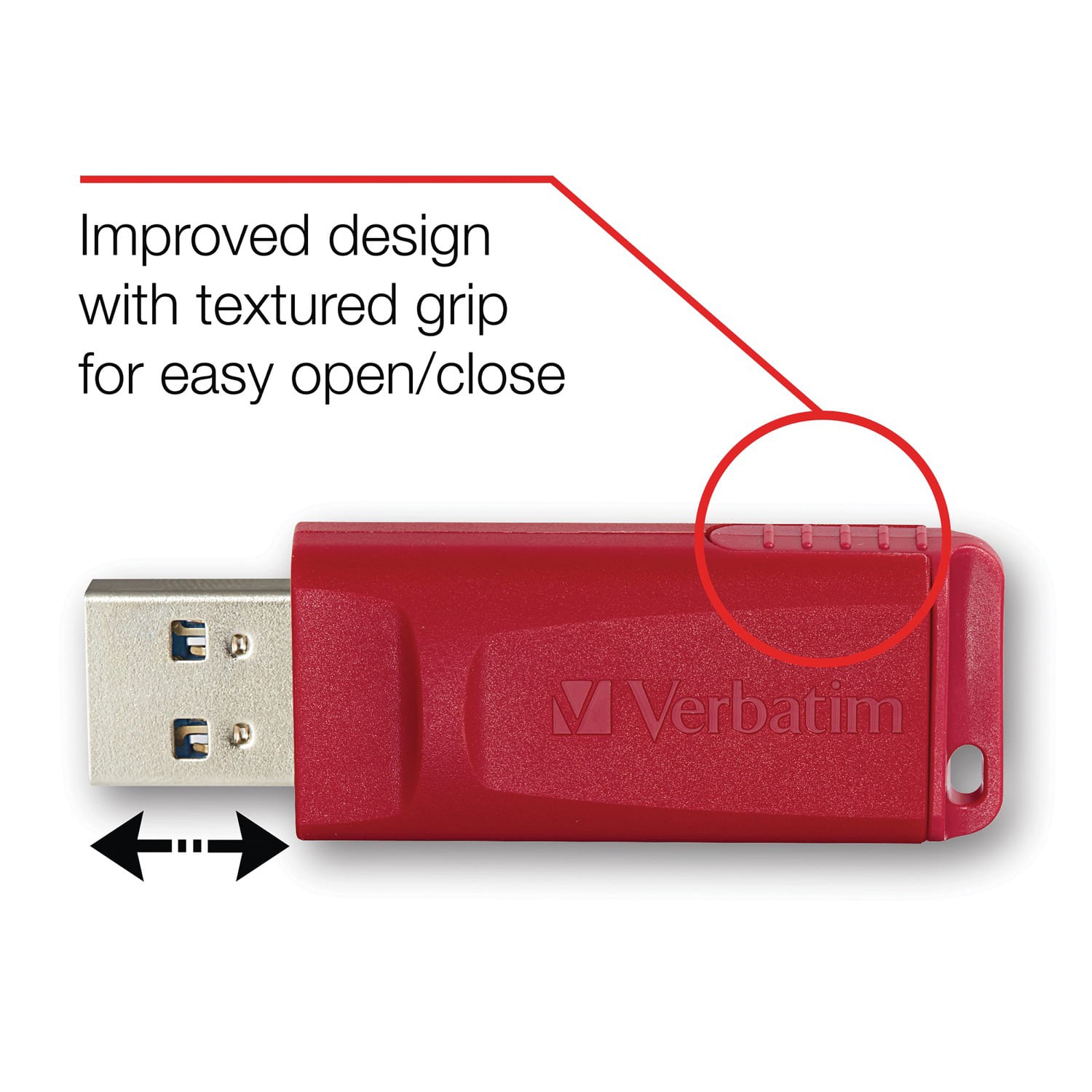 Verbatim Store "n Go USB Flash Drive, 8GB, Pack of 3 - Image 3