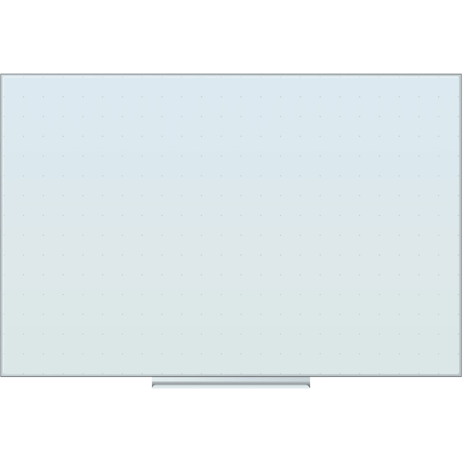 U Brands Floating Non-Magnetic Ghost Grid Glass Dry-Erase Board, 36in X 24in, White Frosted Surface, Frameless, Actual Size 35in X 23in (2798U00-01) - Image 6