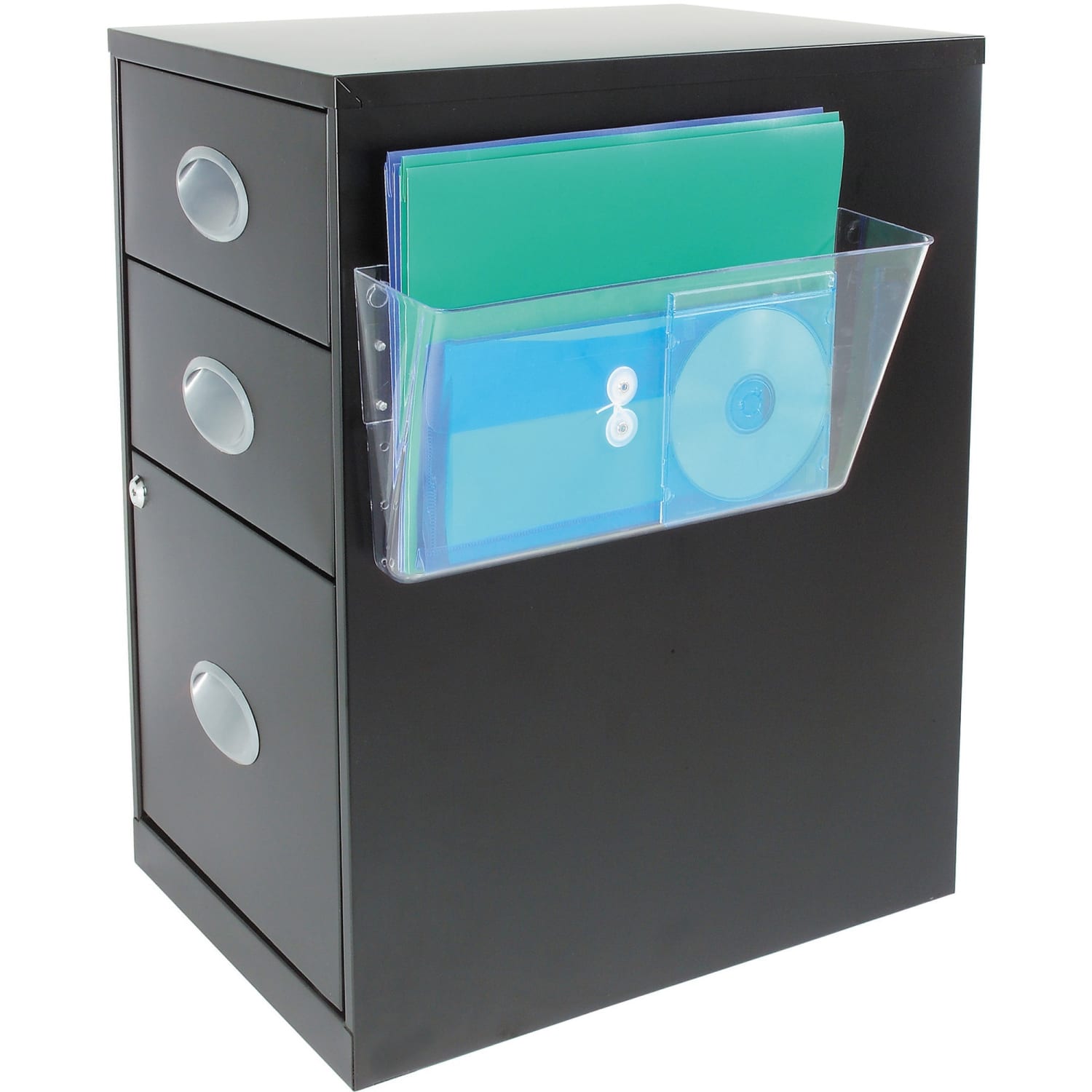 Deflecto Magnetic DocuPocket - 1 Compartment(s) - 7in Height x 13in Width x 4in Depth - Clear - Plastic - 1 Each - Image 5