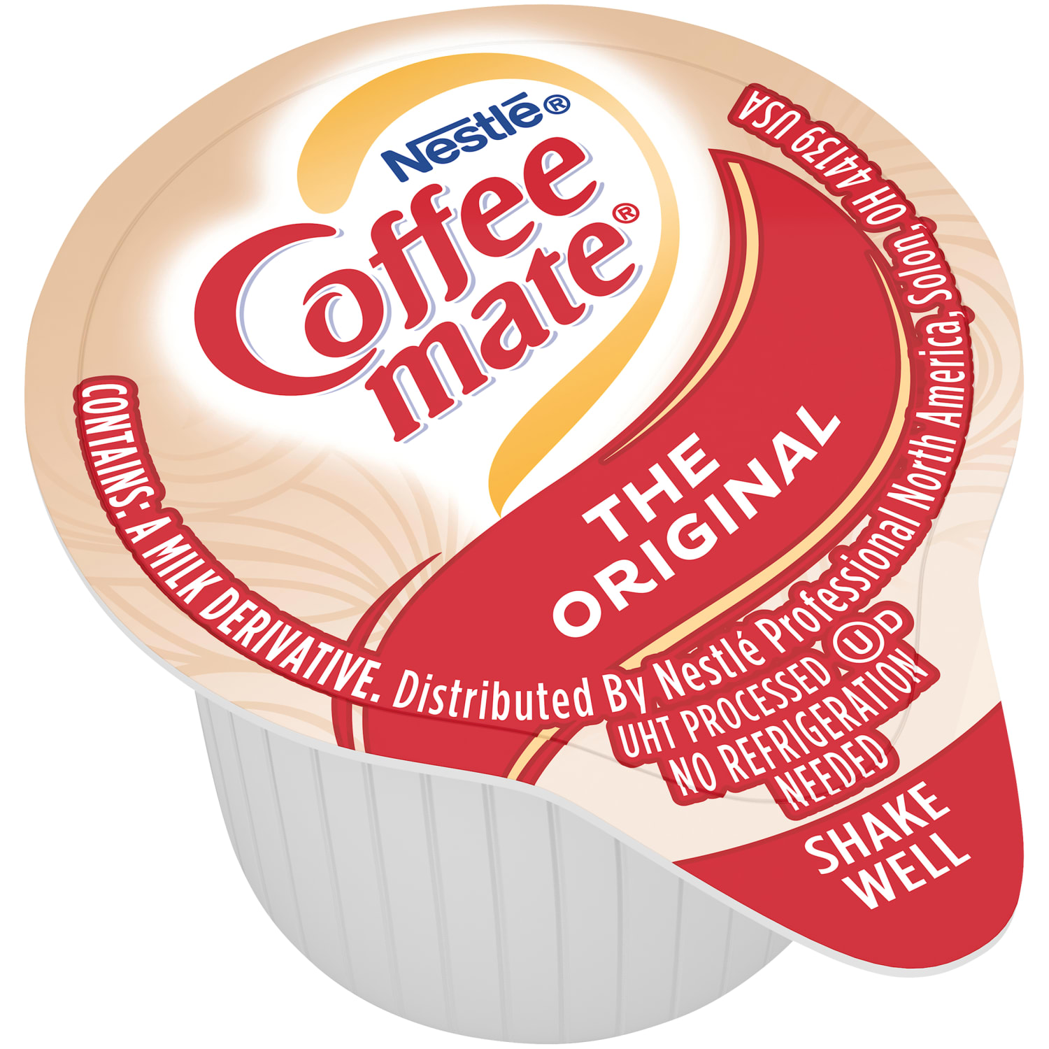 Nestle Coffee-mate Coffee Creamer Original Liquid Creamer Singles, 0.375 Oz, Box Of 180 - Image 3