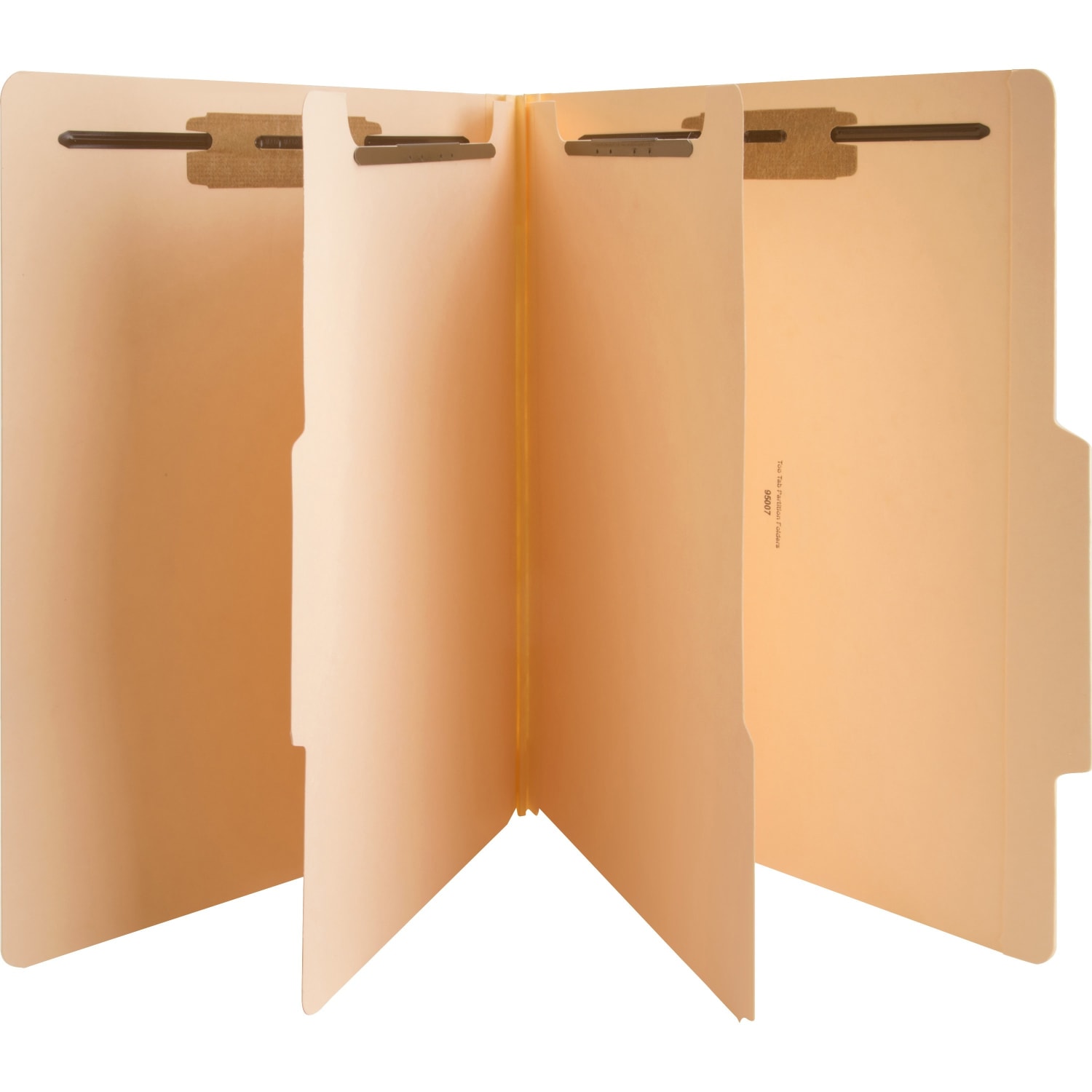 Sparco Classification Folders, Letter Size, 2 Dividers, Manila, Box Of 10 - Image 3