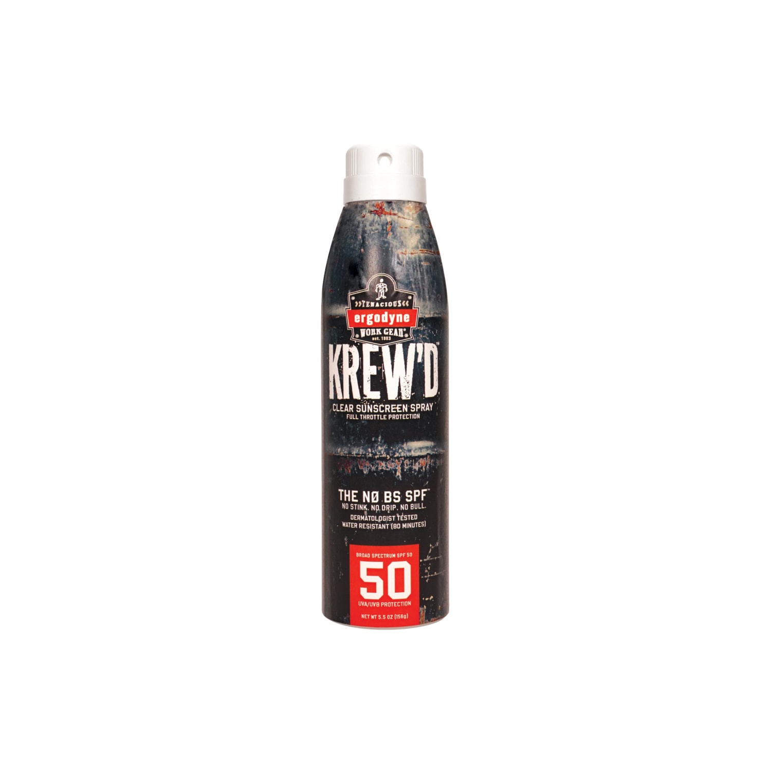 Ergodyne KREW-d 6353 SPF 50 Sunscreen Sprays, 5.5 Oz, Case Of 12 Sprays - Image 5