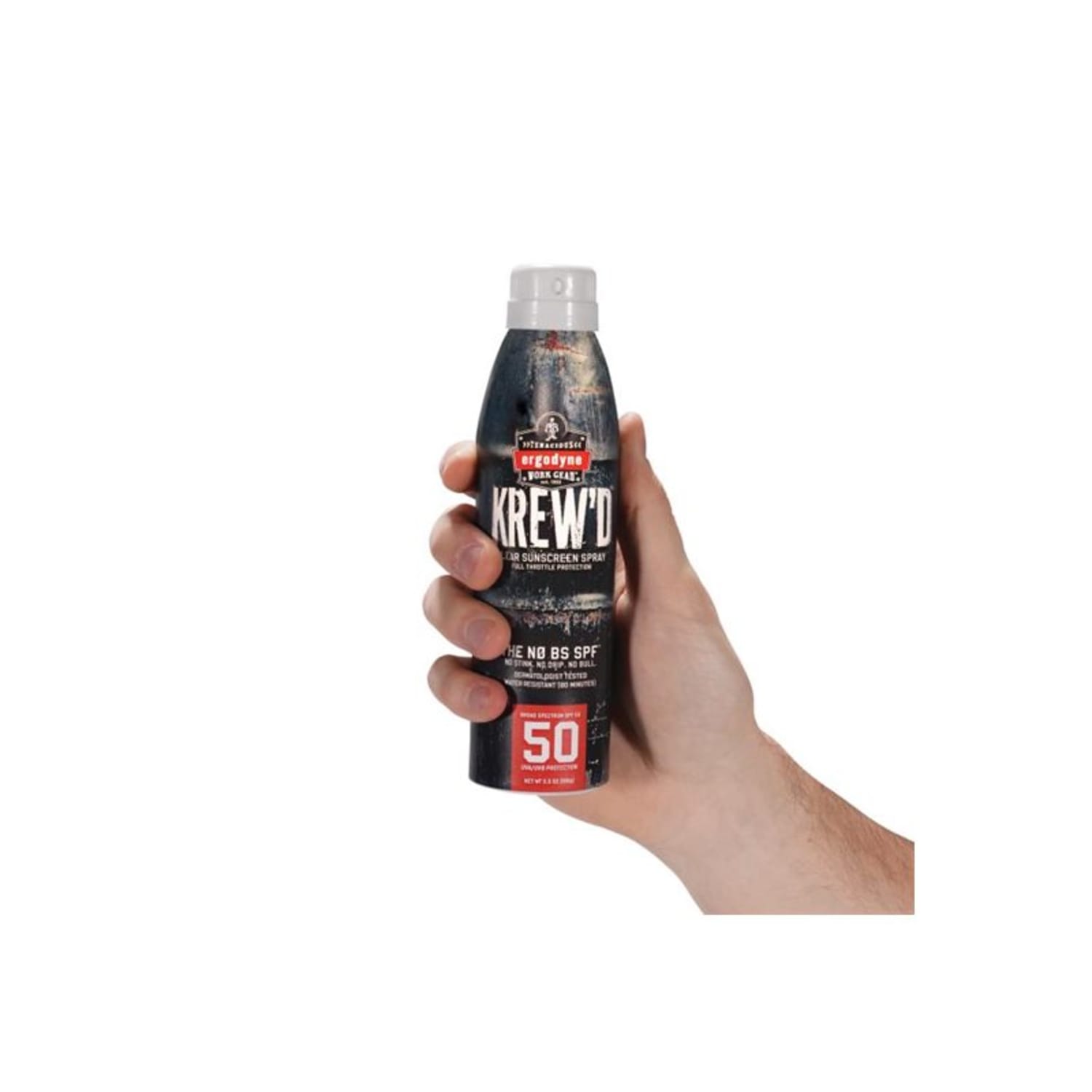 Ergodyne KREW-d 6353 SPF 50 Sunscreen Sprays, 5.5 Oz, Case Of 12 Sprays - Image 6