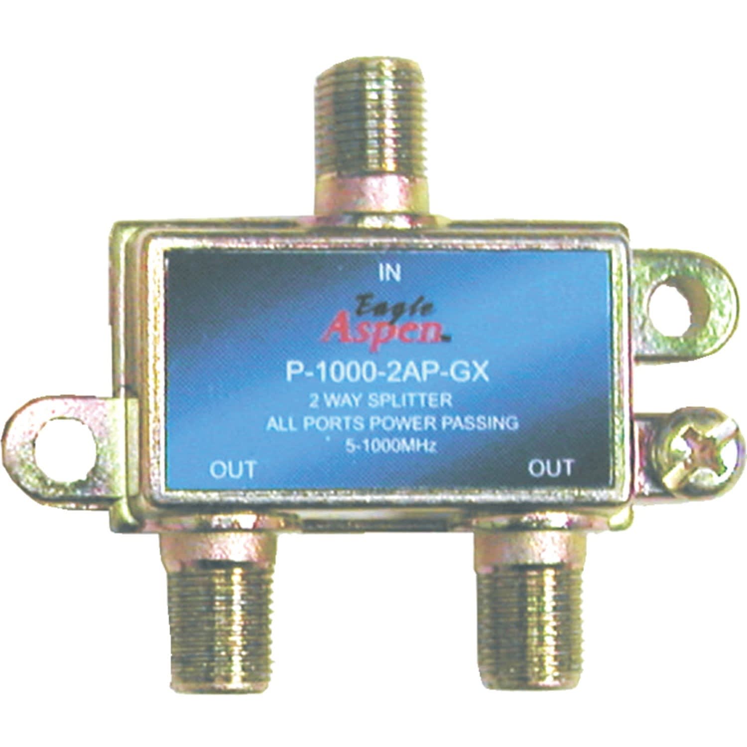 Eagle Aspen P-1000-2AP-GX Signal Splitter - 2-way - 1 GHz - 5 MHz to 1 GHz - Image 3