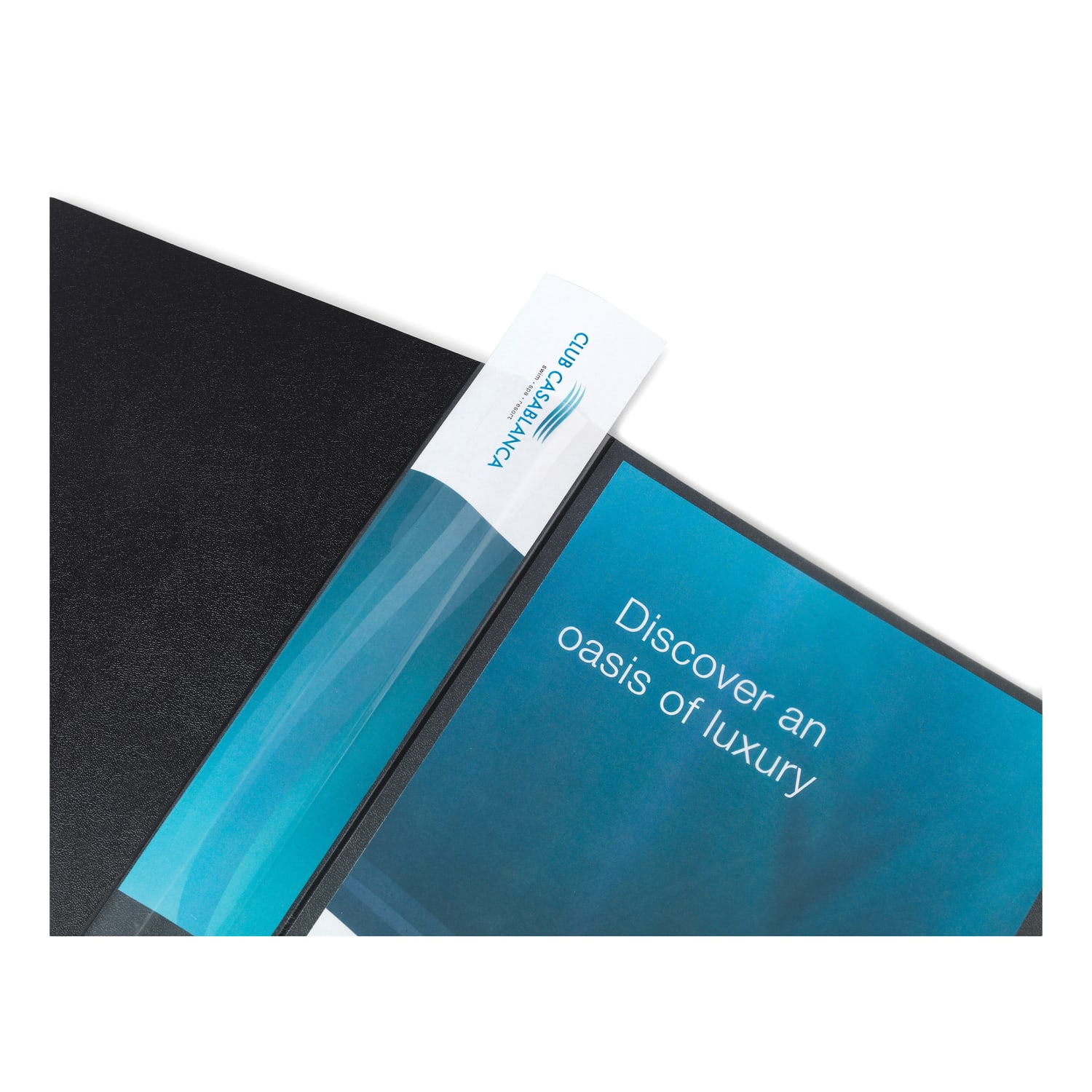 Office Depot Brand Poly Bound Presentation Book, 12 Pockets, Black - Image 3