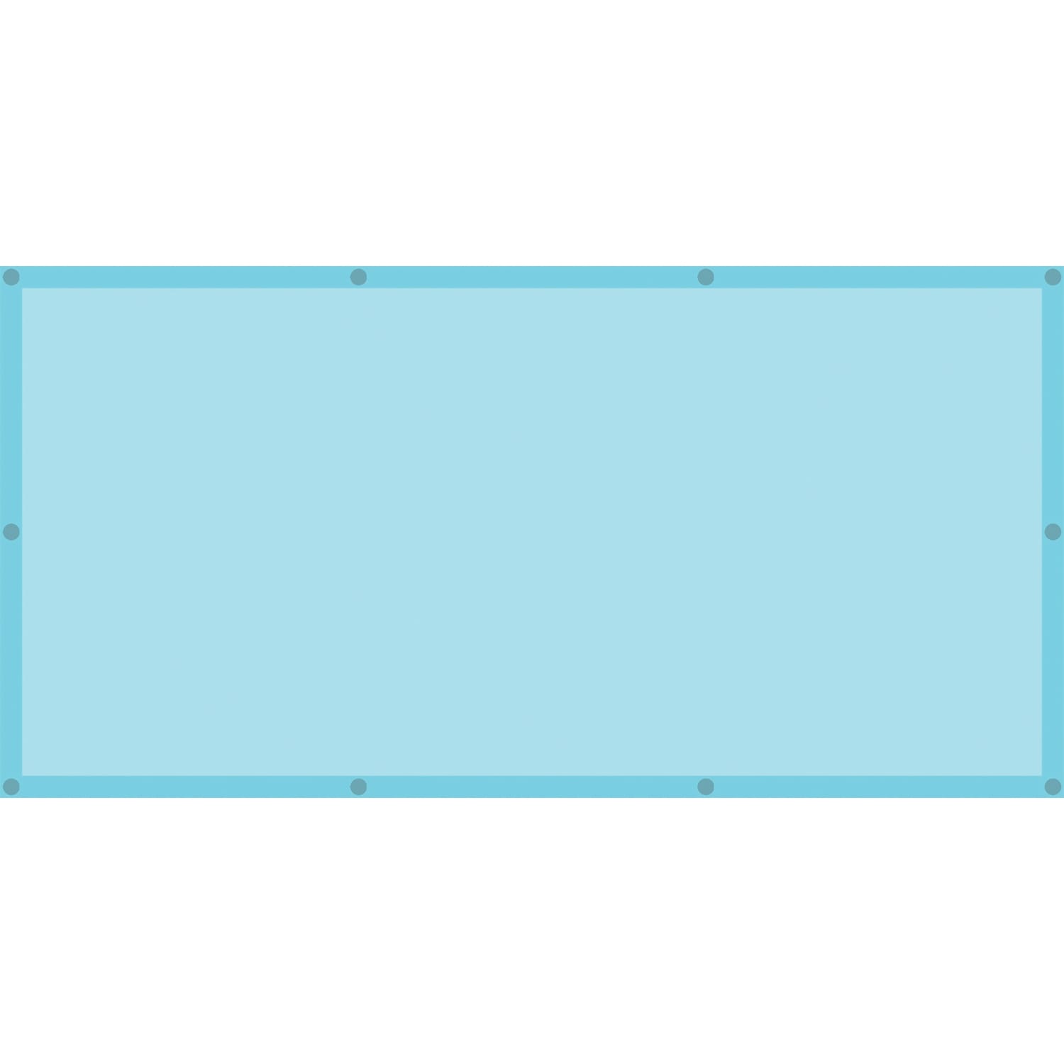 Teacher Created Resources Calming Covers Ceiling Light Filters, 2ft x 4ft, Light Blue, Set Of 4 - Image 4
