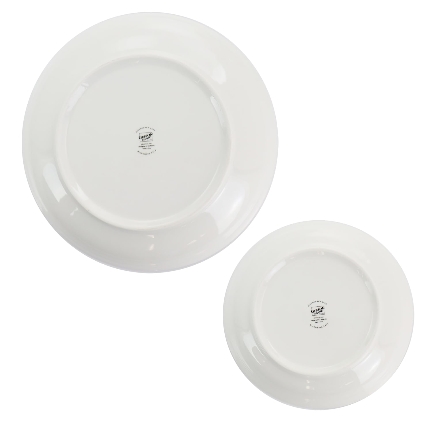 Gibson Home Medona 5-Piece Round Fine Ceramic Pasta Bowl Set, Yellow - Image 4