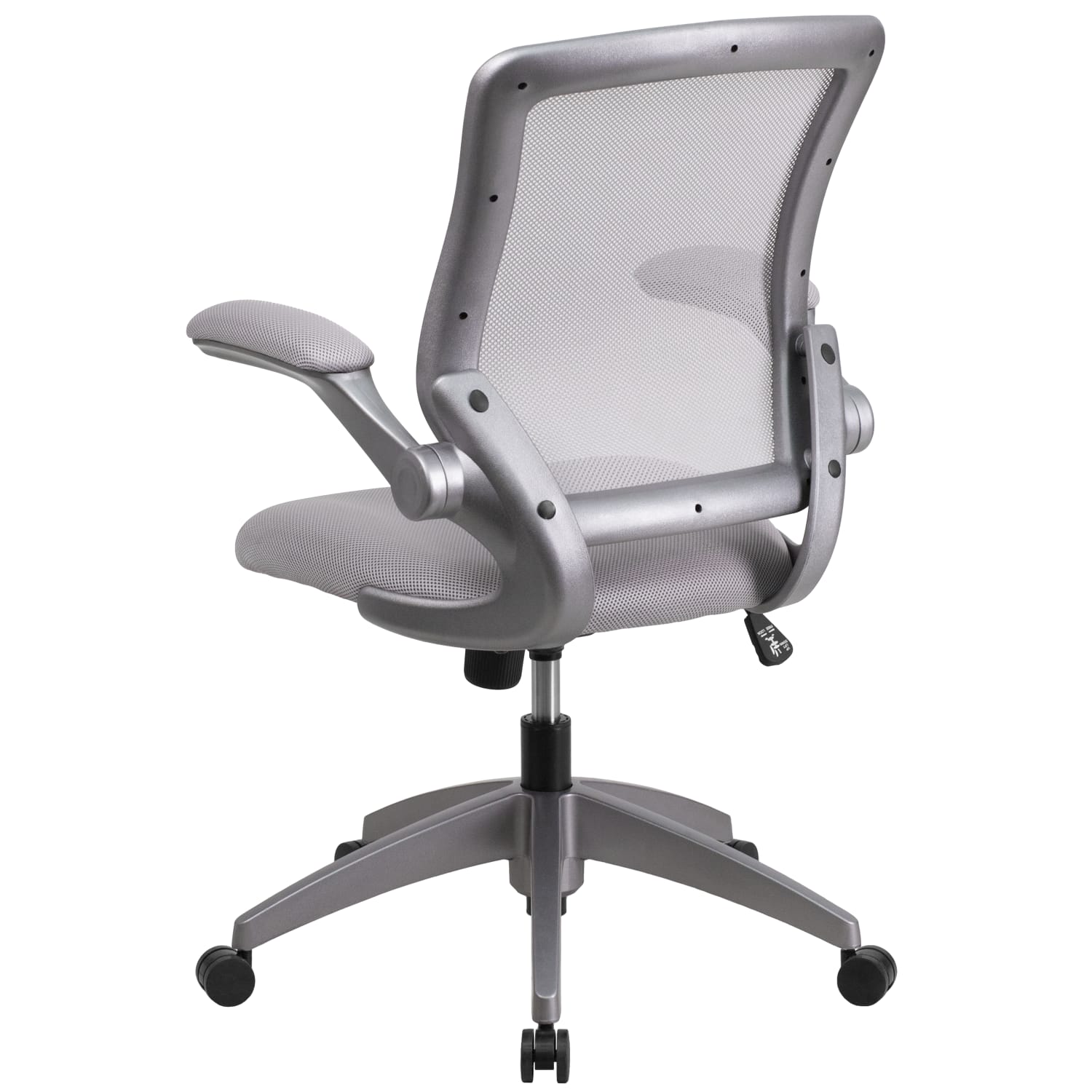 Flash Furniture Ergonomic Mesh Mid Back Task Chair Gray PopularChairscom