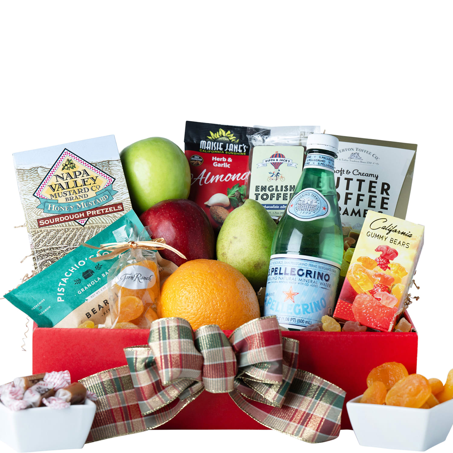 Napa Sonoma Holiday Fuel Fruit and Savory Gift Box - 13 items
