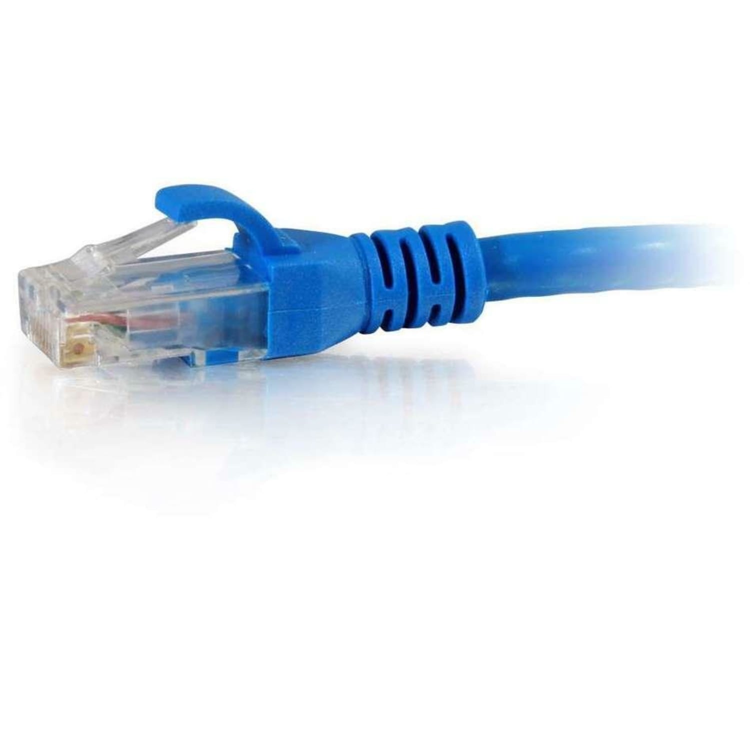 C2G 75ft Cat6 Snagless UTP Unshielded Ethernet Network Patch Cable (TAA) - Blue - Patch cable - TAA Compliant - RJ-45 (M) to RJ-45 (M) - 75 ft - UTP - CAT 6 - molded, snagless, stranded - blue - Image 3