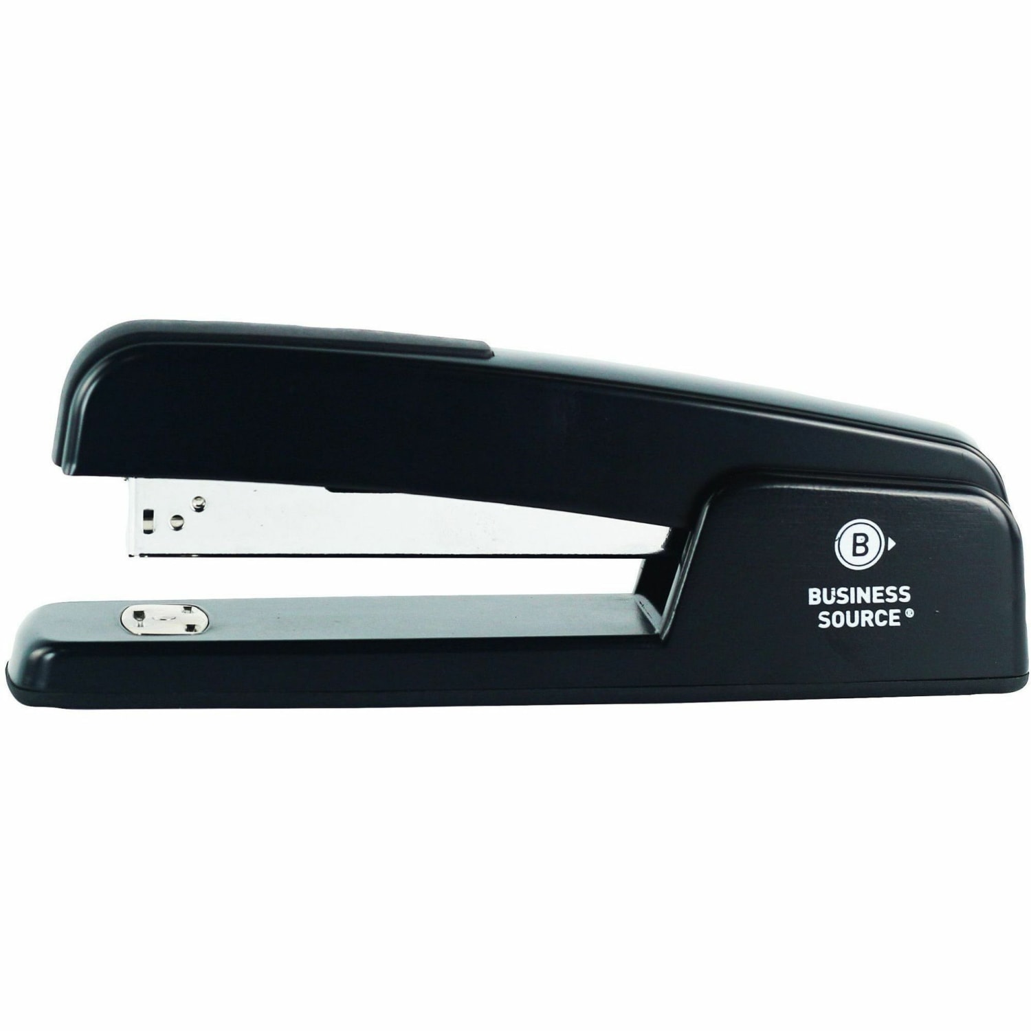 Business Source Die-cast Stapler - Staples Upto 20 Sheet - Holds Upto 210 Staple - Full Strip - Top Loading - Black - Die-cast - 1 Each - Image 4
