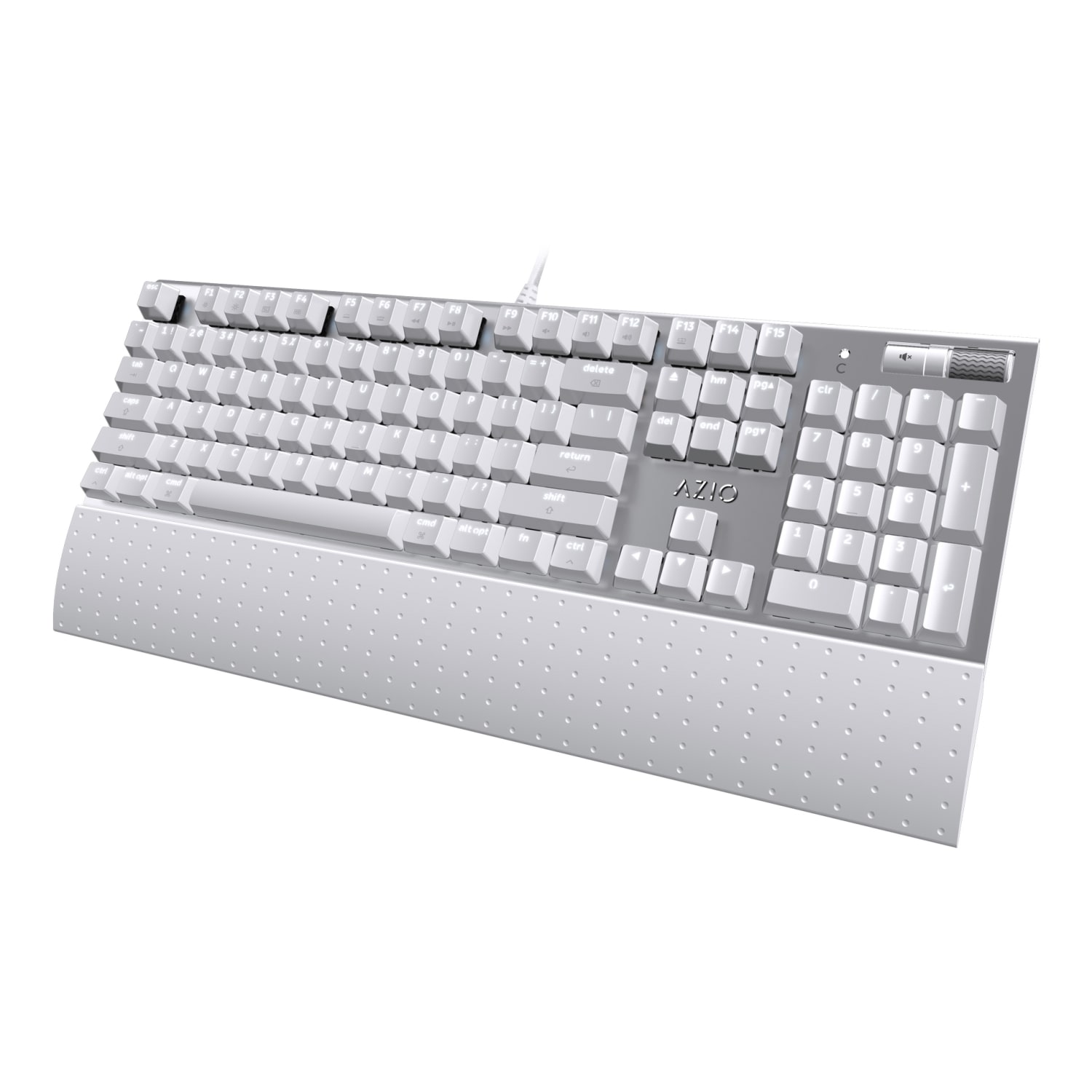 Azio MK MAC USB Keyboard, White, MK-MAC-U01 - Image 4