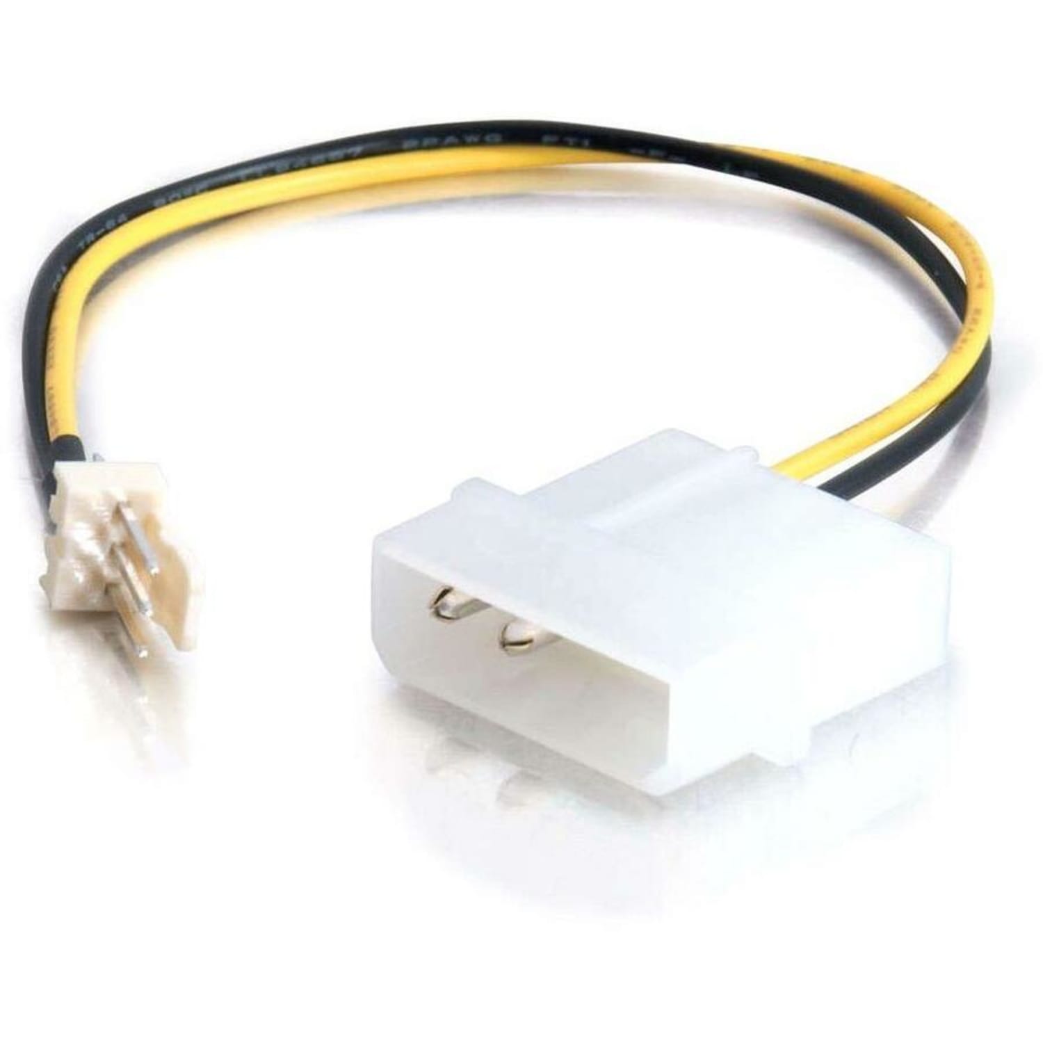 C2G 6in 3-pin Fan to 4-pin Power Adapter Cable - 6in
