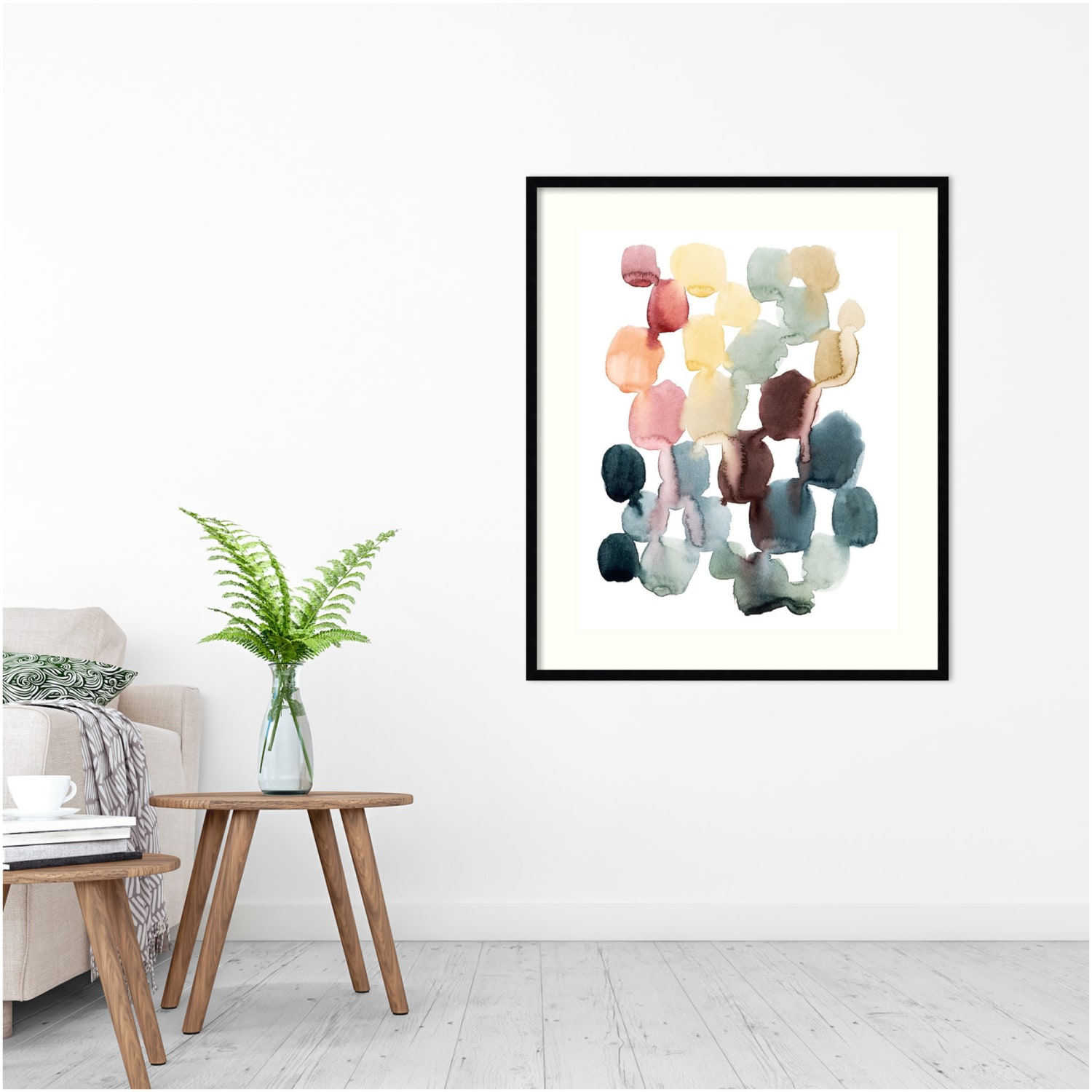 Amanti Art Desert Stones II by Grace Popp Wood Framed Wall Art Print, 37inH x 31inW, Black - Image 4