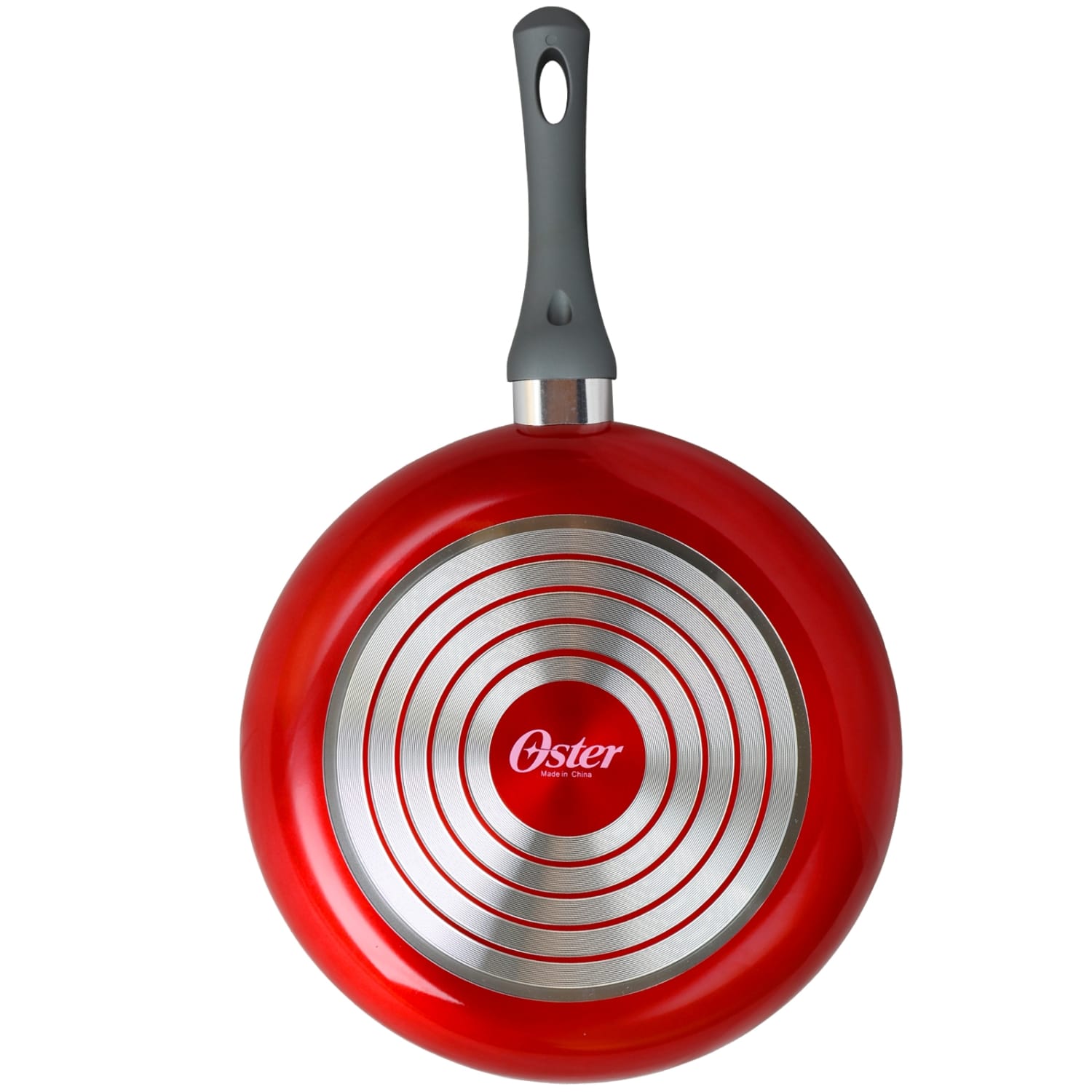 Oster Herscher Frying Pan, 12in, Translucent Red - Image 3