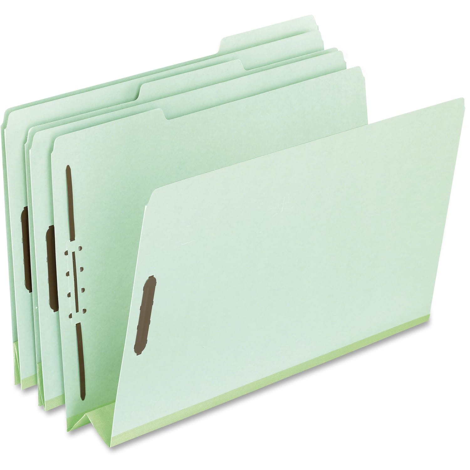 Pendaflex Pressboard Expanding Folders, 3in Expansion, 8 1/2in x 11in, Letter Size, Green, Box Of 25 Folders - Image 3