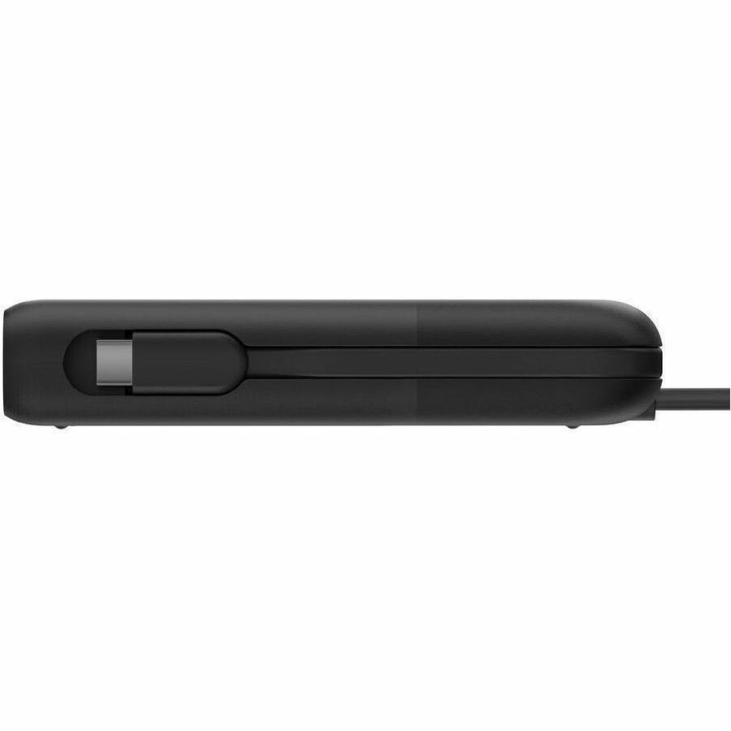 Belkin 2-Outlet Charging Station w/ 2x USB-A, 1x USB-C Ports + Tethered USB-C Cable 70W - 5ft Cord - Black - 70 W - 4.92 ft Cable - Image 4